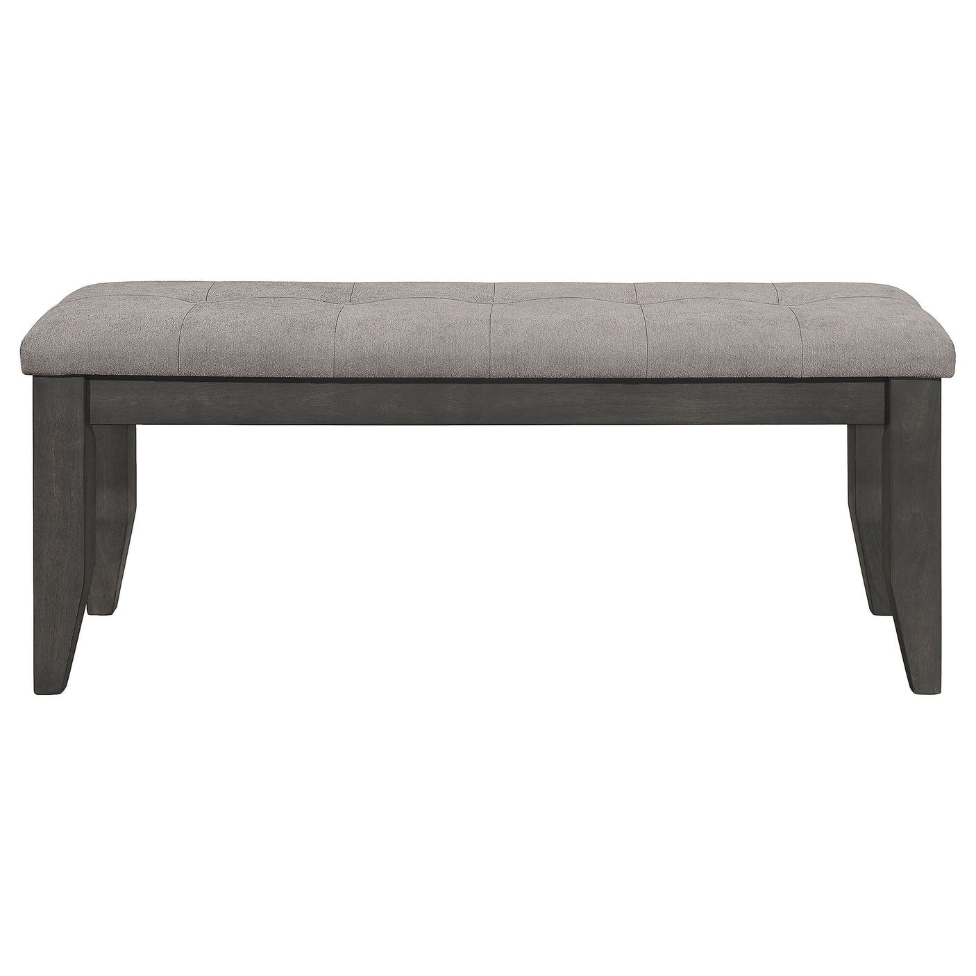 Dalila Leatherette Upholstered Wood Dining Bench