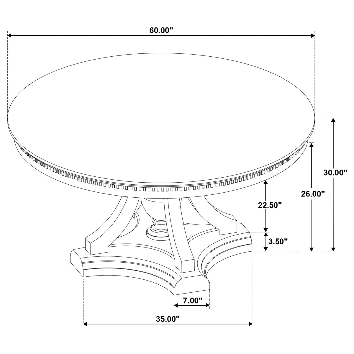 Ridgewell Dining Tables
