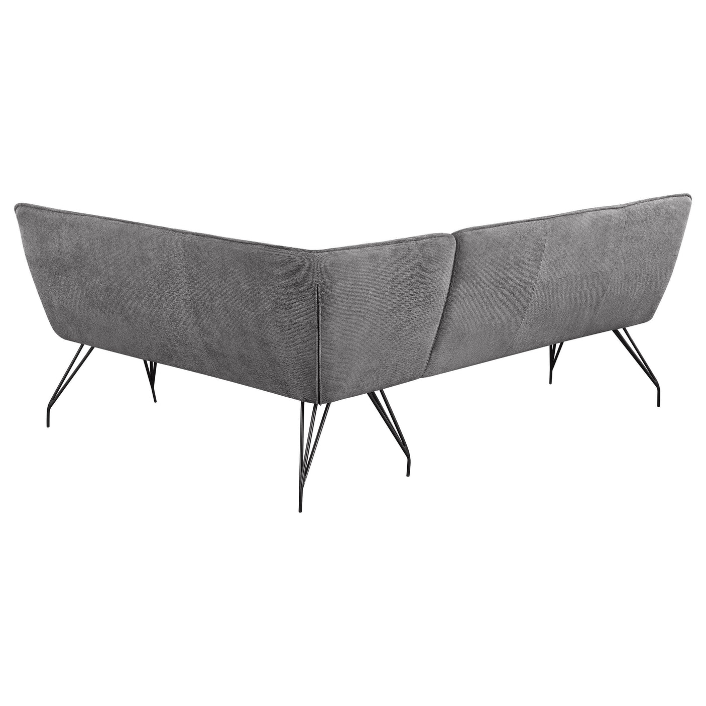 Dodson Fabric Upholstered L-Shaped Nook Dining Bench