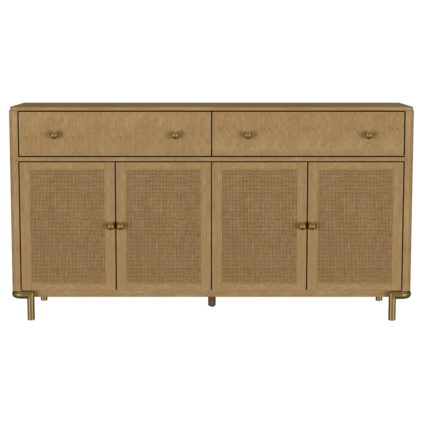Arini 2-drawer Cane Door Dining Sideboard Server