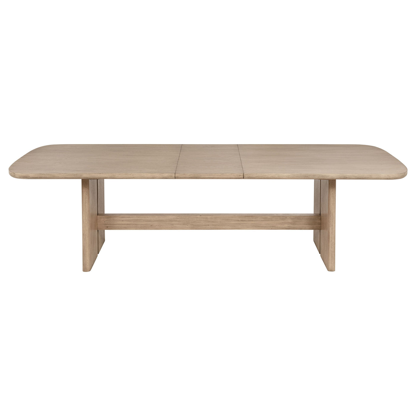 Kailani Rectangular Wood Dining Table Set Beige Oak