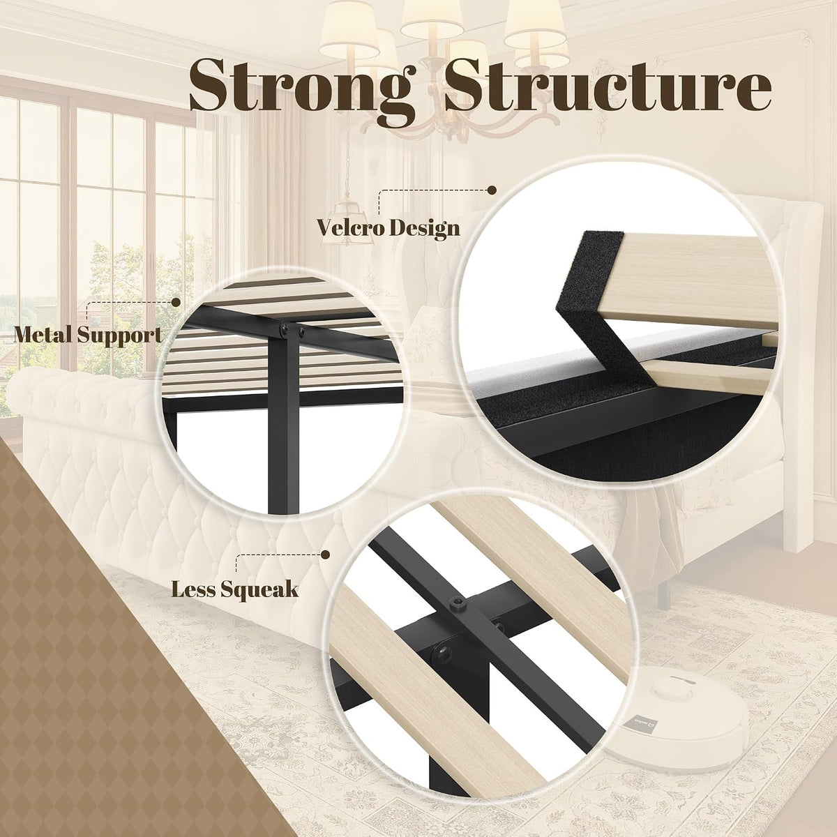 Vienna Tufted Bed