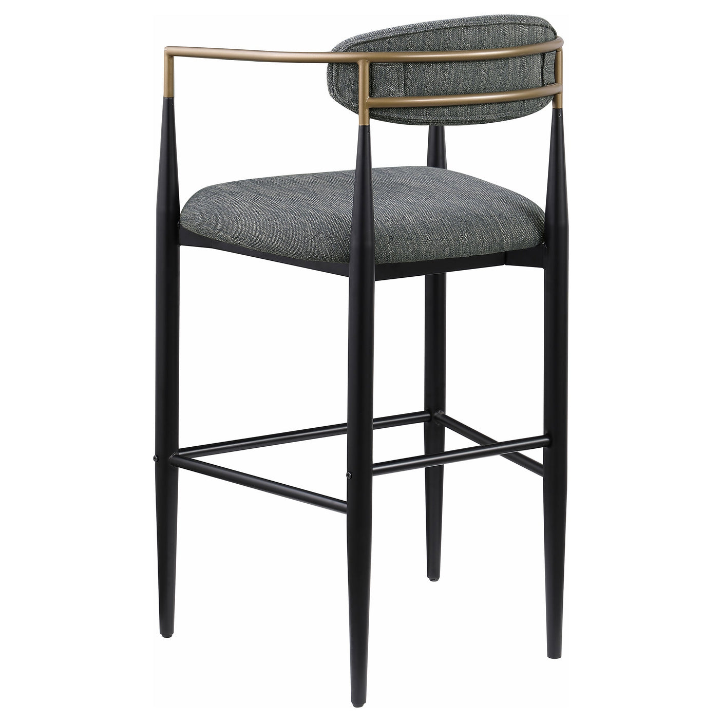Tina Fabric Upholstered Bar Chair (Set of 2)