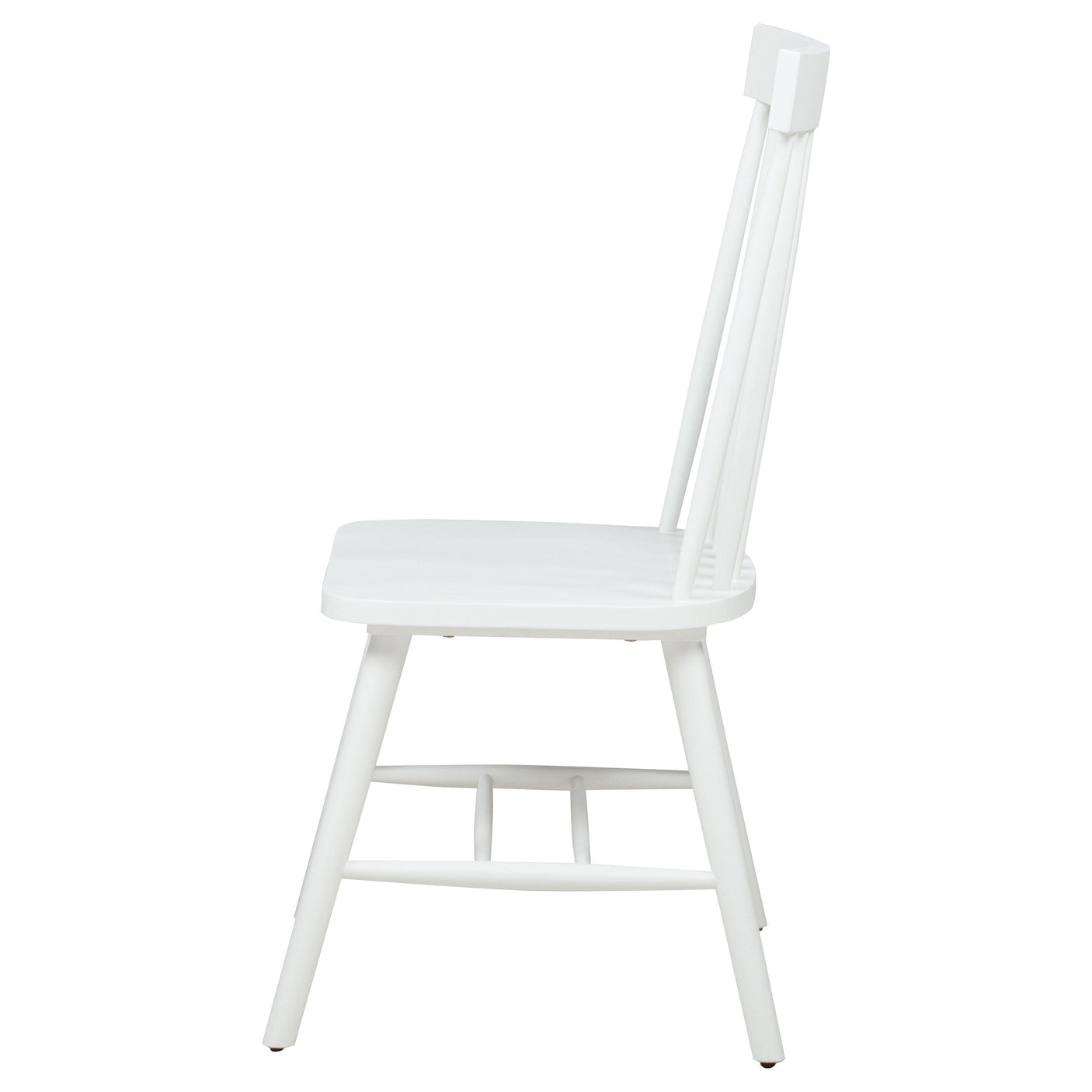 Andrews Windsor Spindle Back Dining Side Chair (Set of 2)