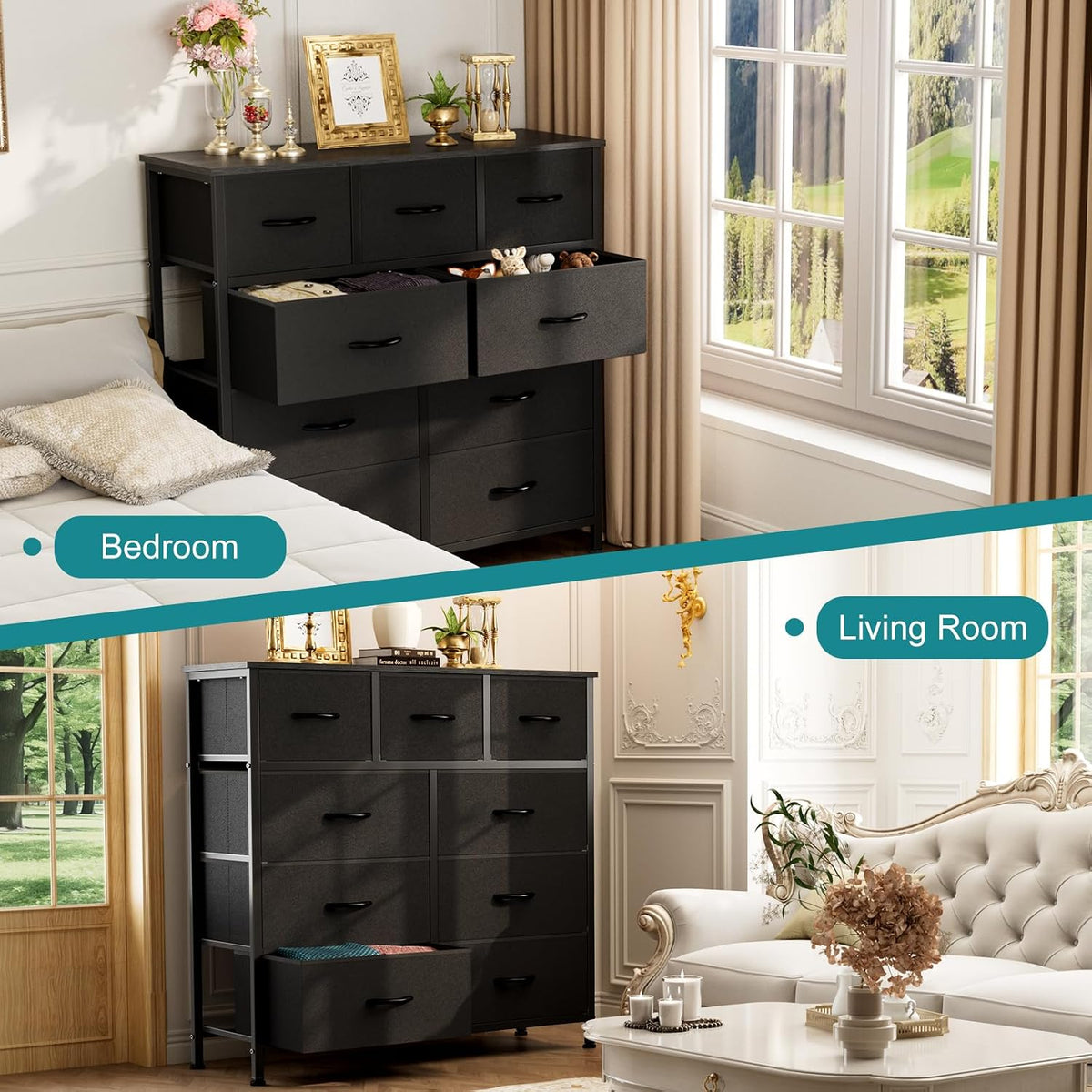 Marlow 9 Drawer Dresser