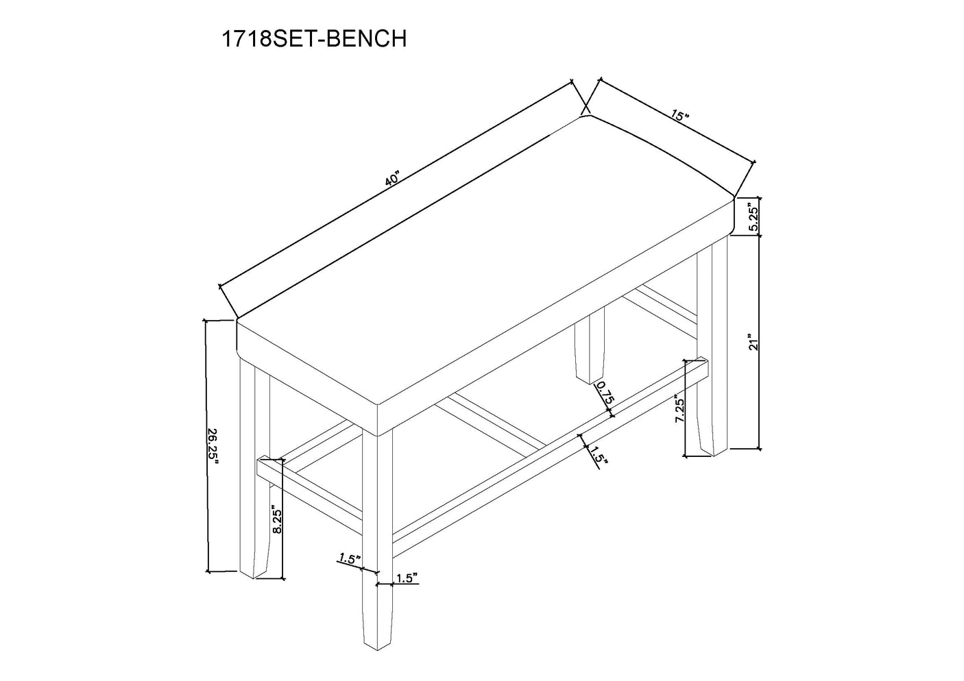Marbel Counter Height Dining Collection
