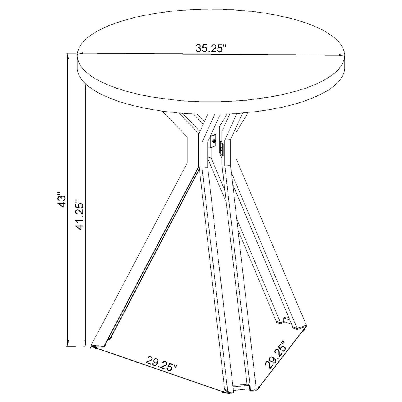 Edgerton Bar Tables