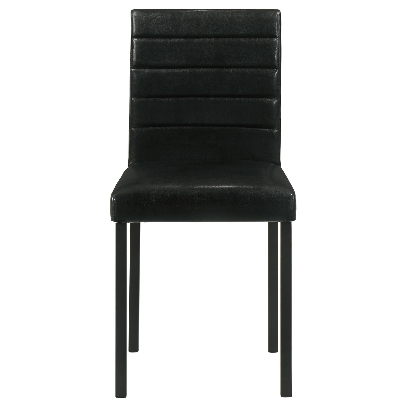 Garza Upholstered Dining Side Chair Black (Set of 4)