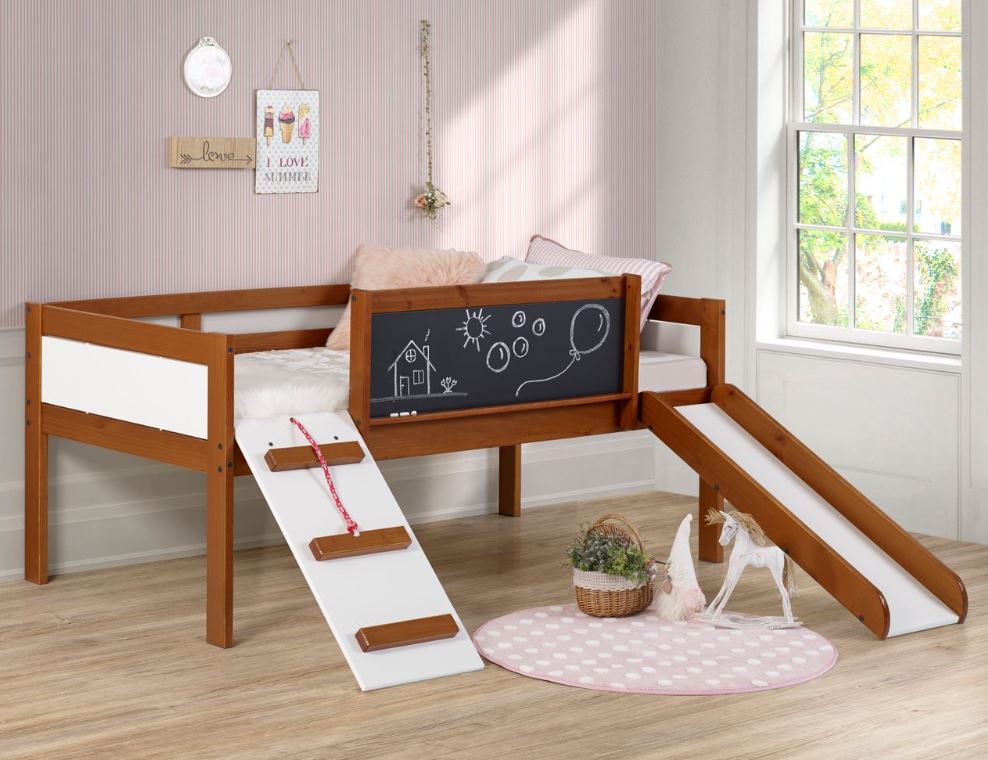 Junior Loft Bed w/ Slide