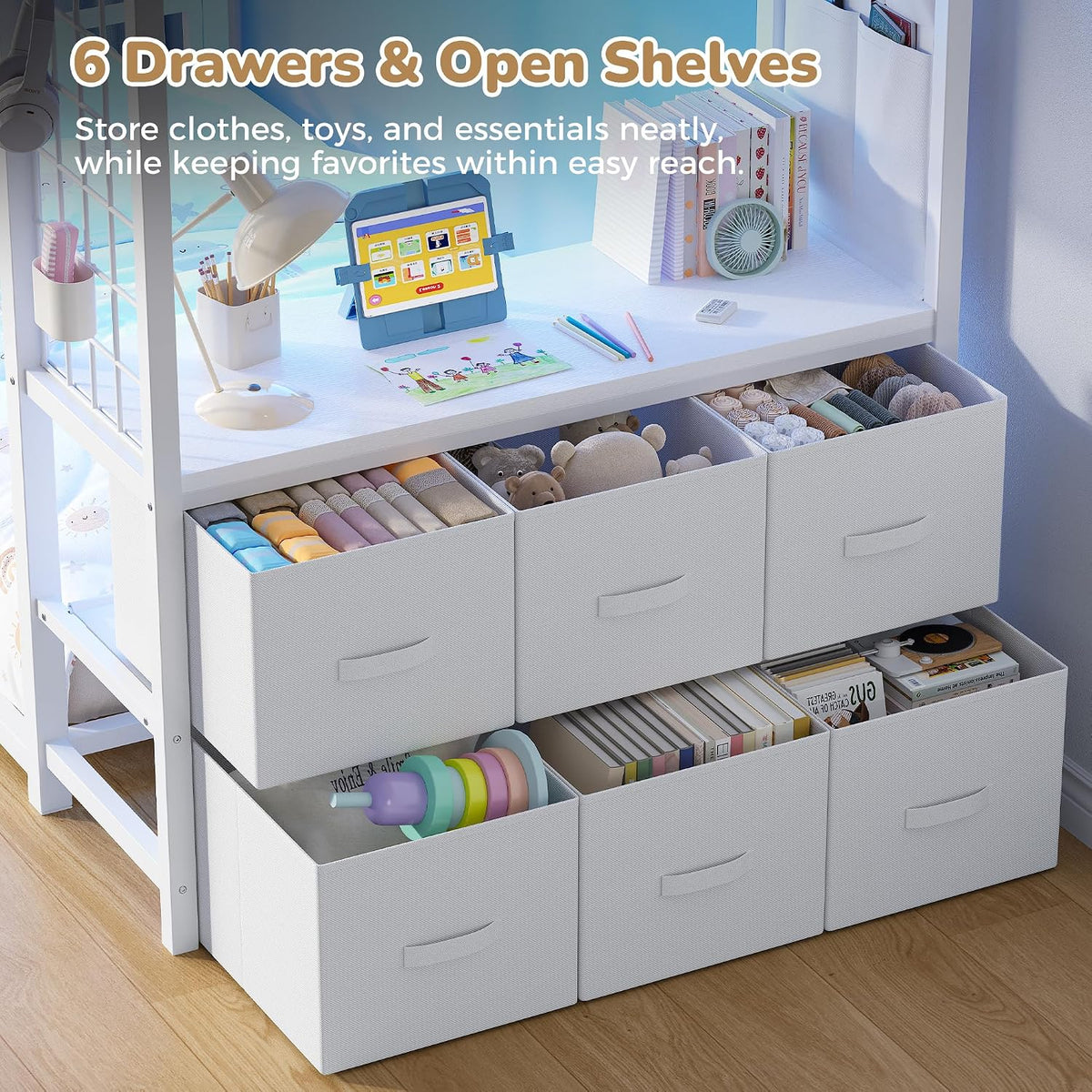 Starhaven Twin Over Twin Bunk Bed