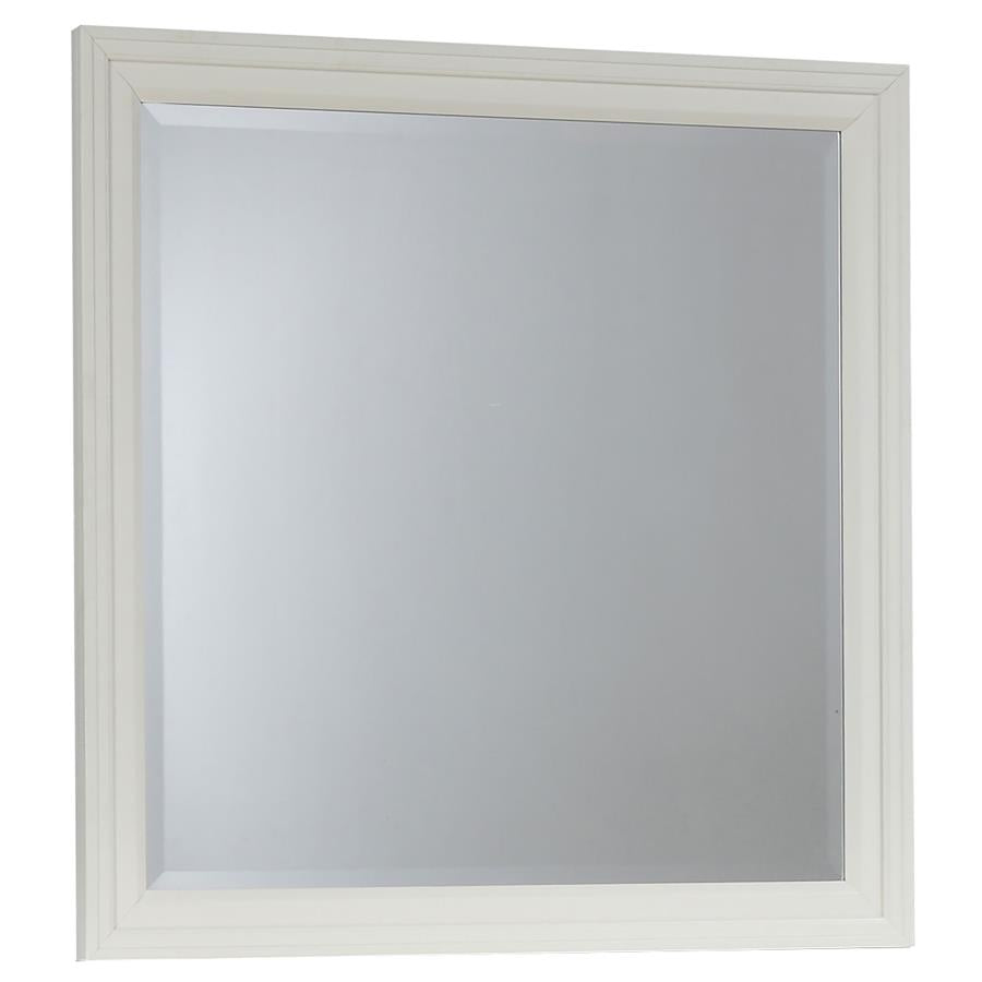 Sandy Beach Dresser Mirror Cream White