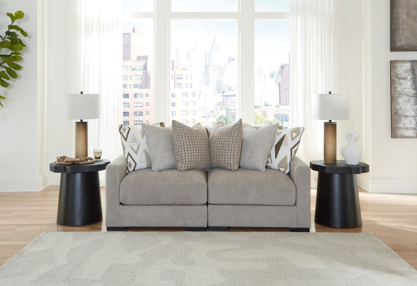 Aslan Court 2-Piece Loveseat