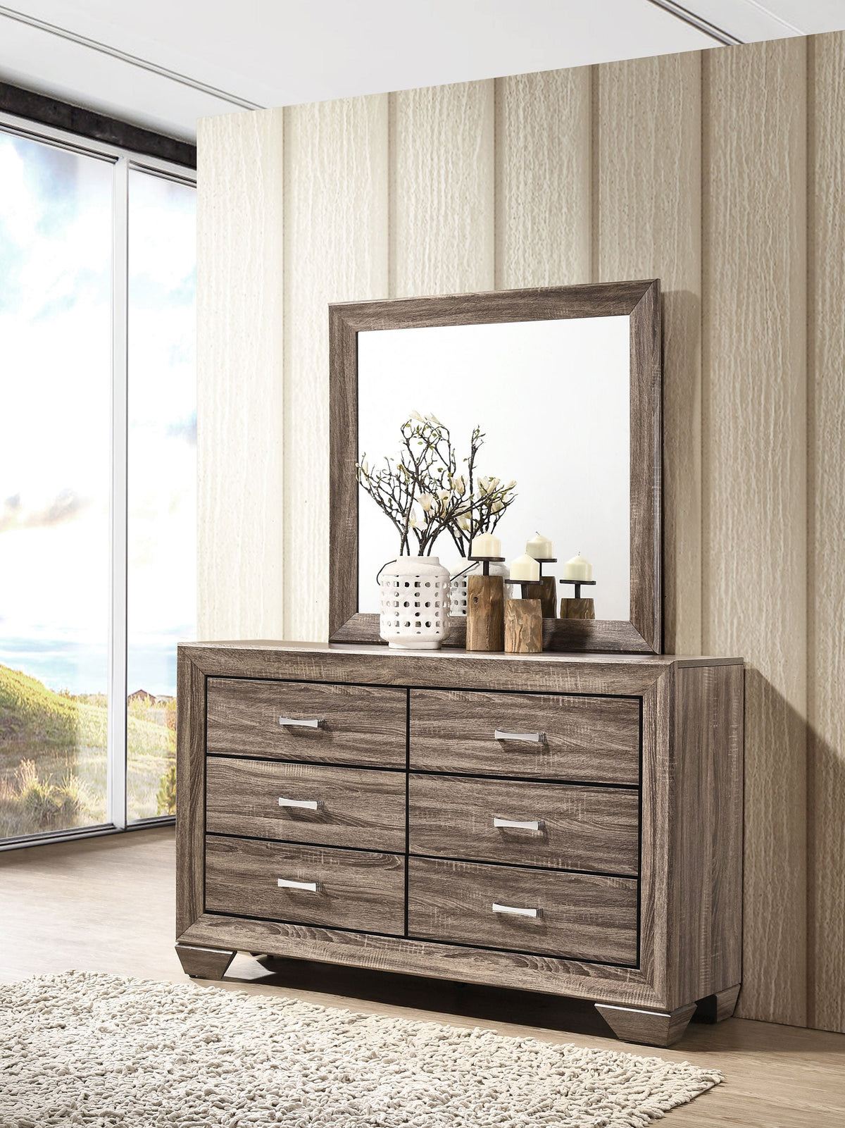 Kauffman Dresser with Mirrors