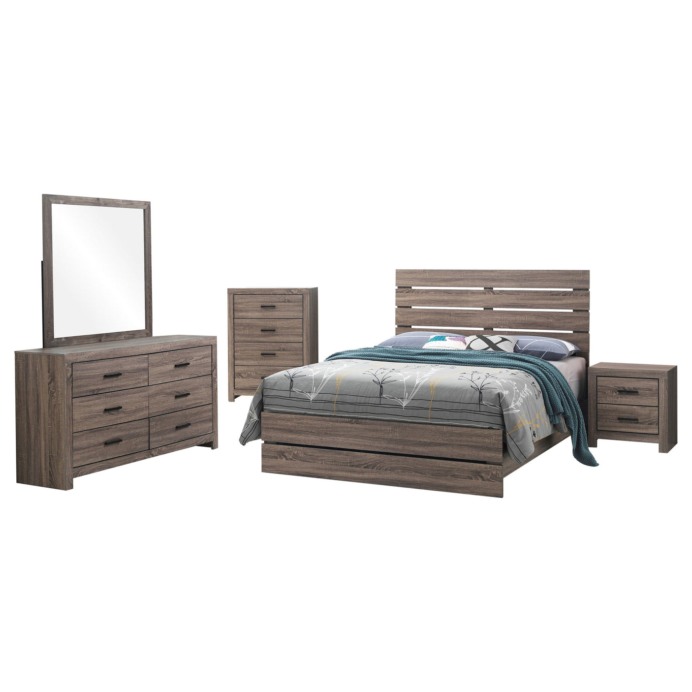 Brantford Bedroom Set Barrel Oak