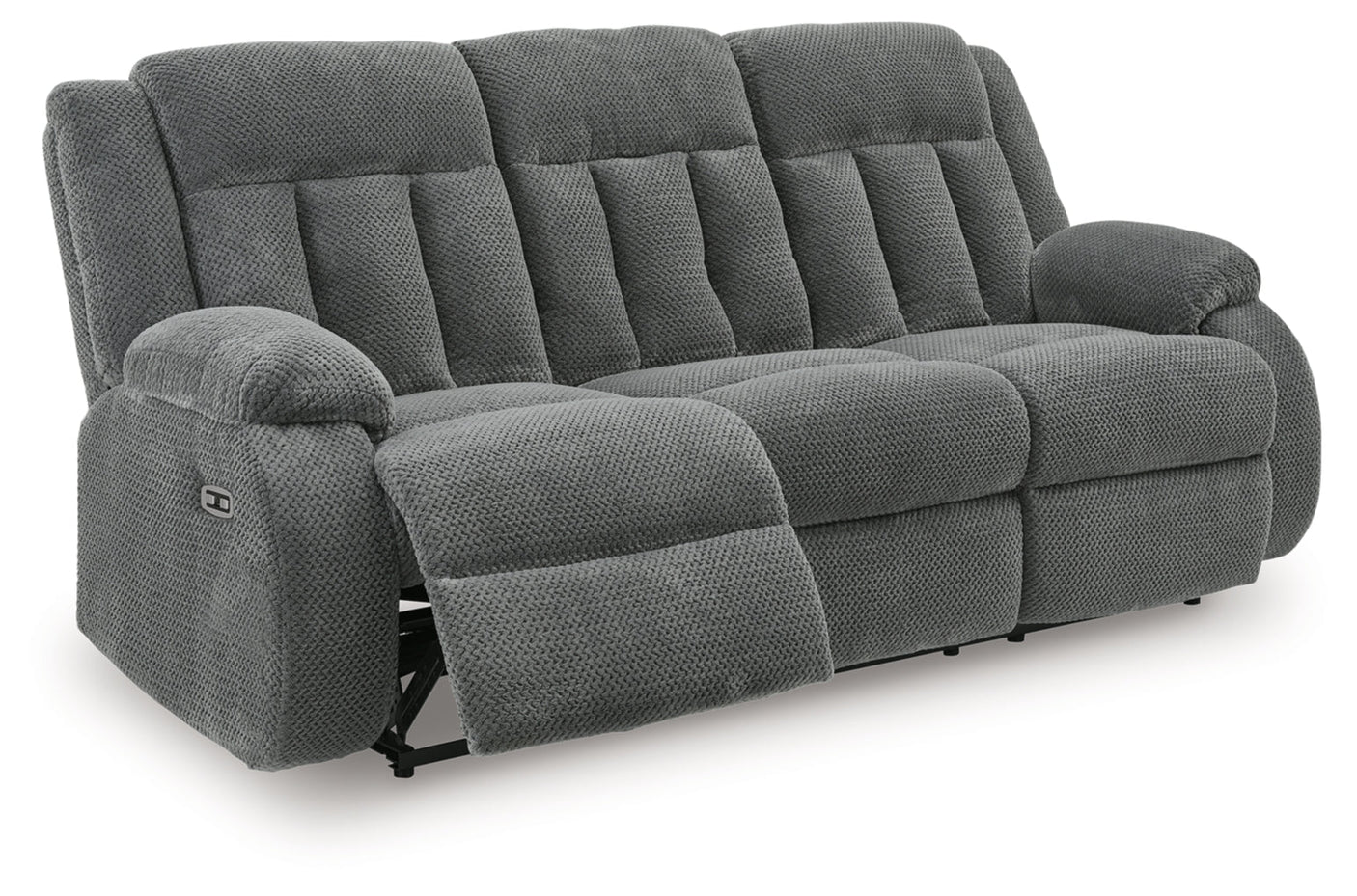 Greely Bend Reclining Power Sofa w/Drop Down Table
