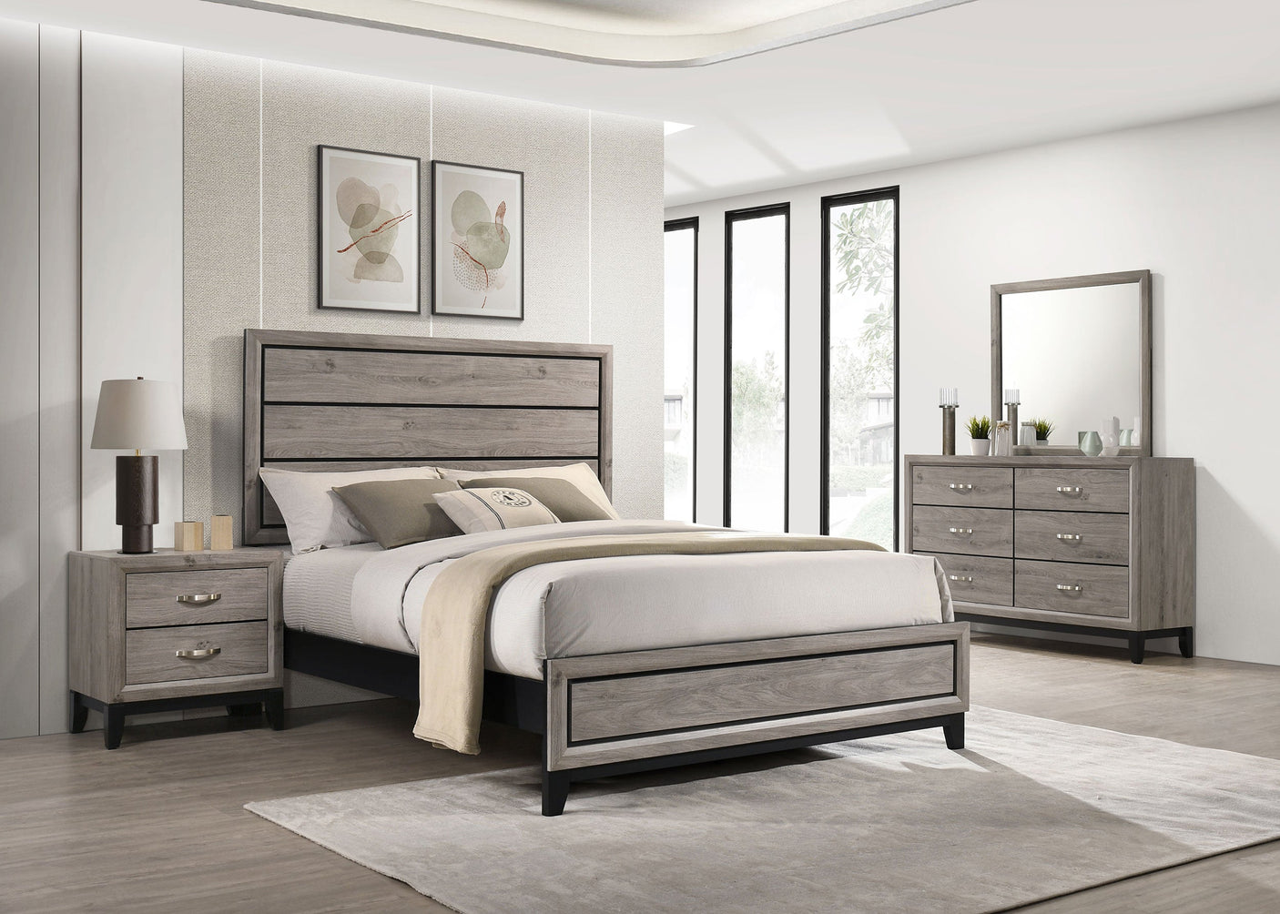 Valen Four-Piece Bedroom Set