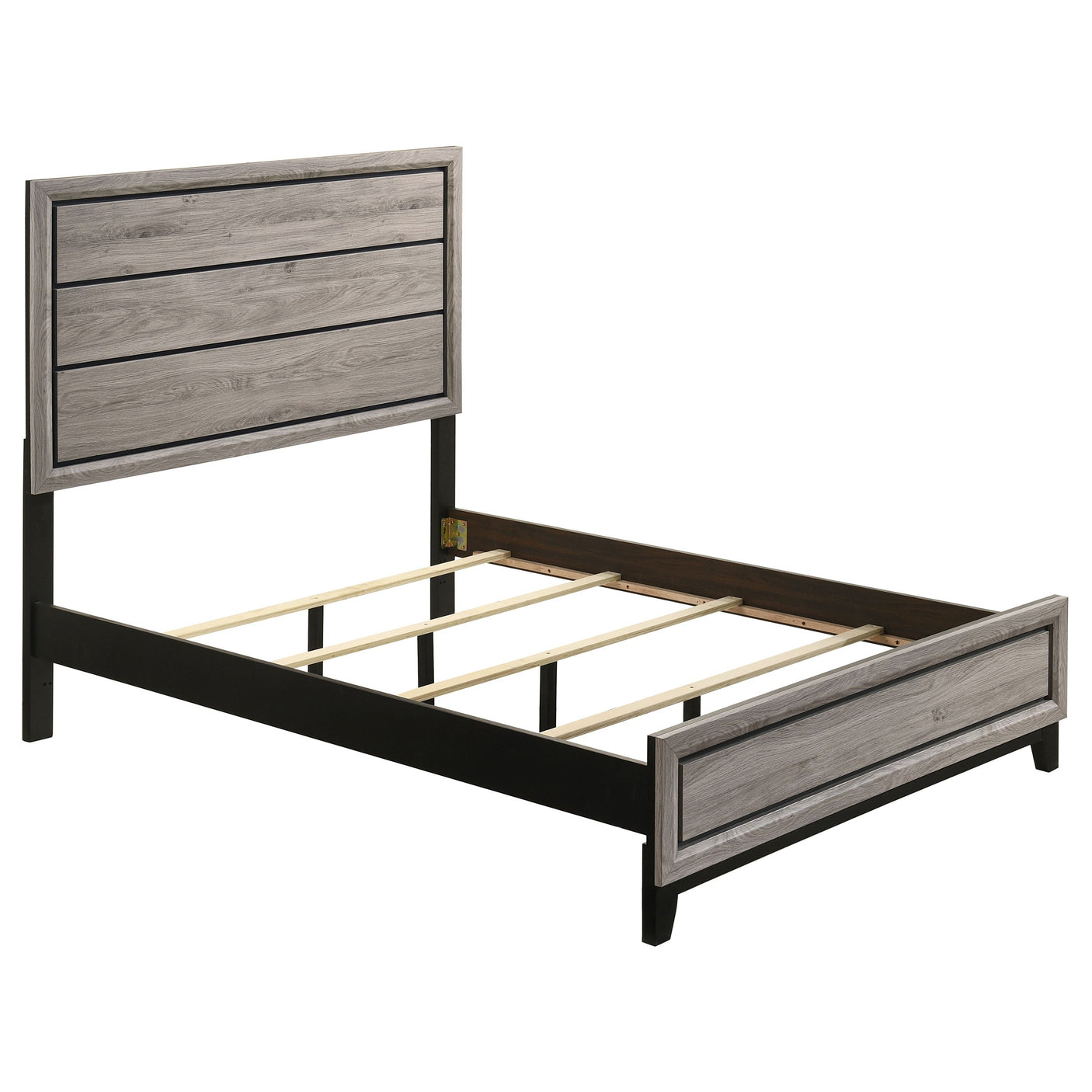 Valen Wood Panel Bed