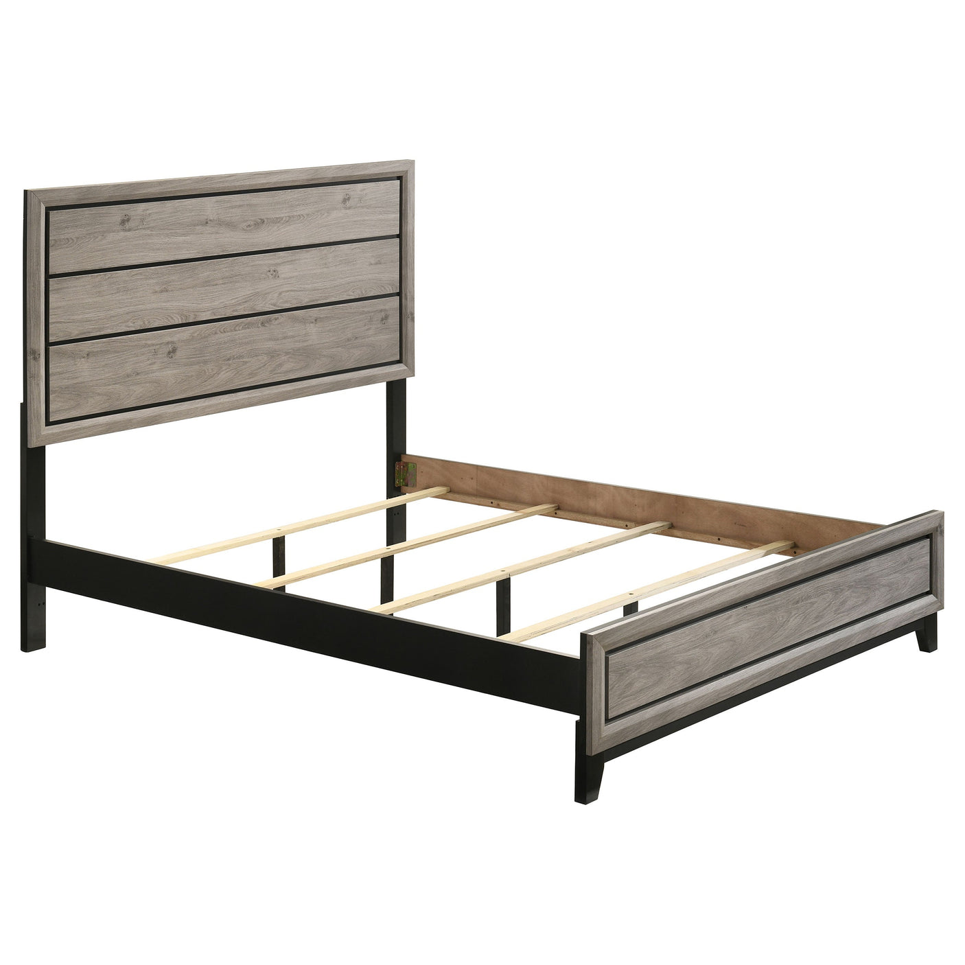 Valen Wood Panel Bed