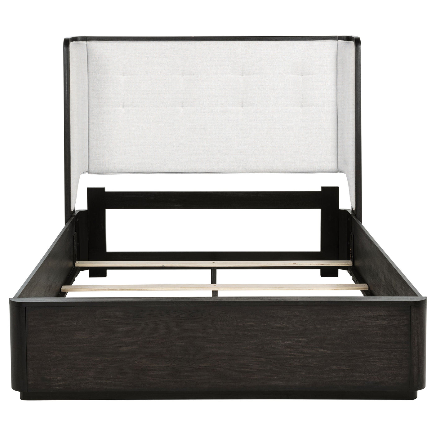 Leandro 55-inch Wingback Bed Burnished