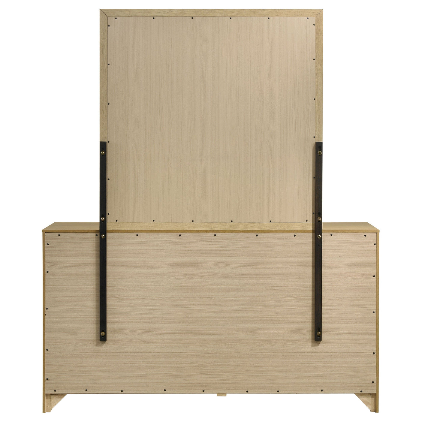 Hendricks 6-drawer Bedroom Dresser Light Oak