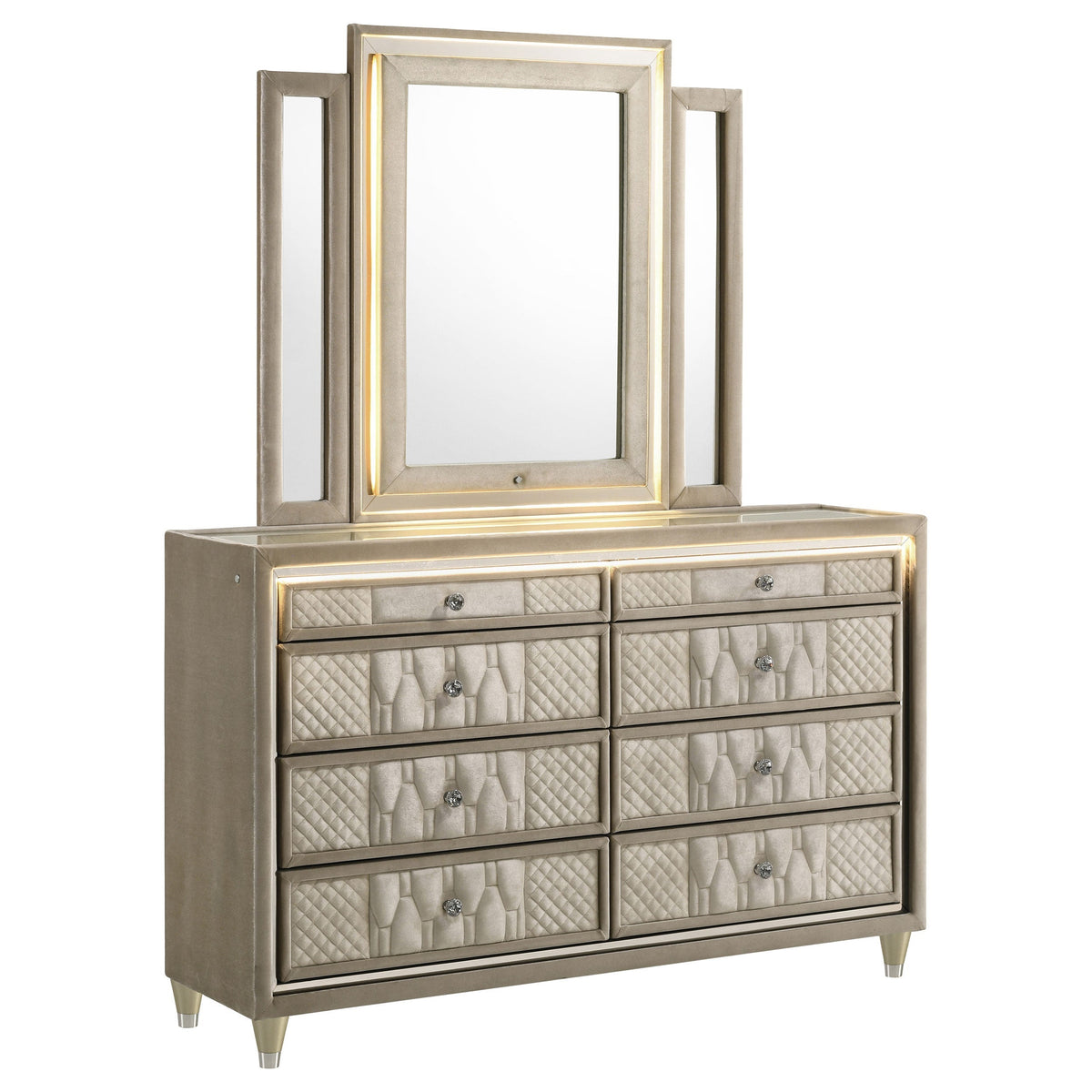 Lorient Dresser with Mirrors