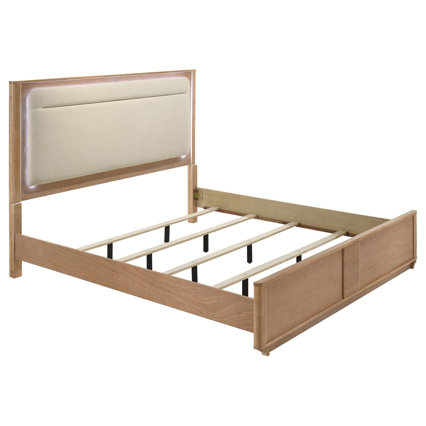 Leanne Bedroom Set Light Oak