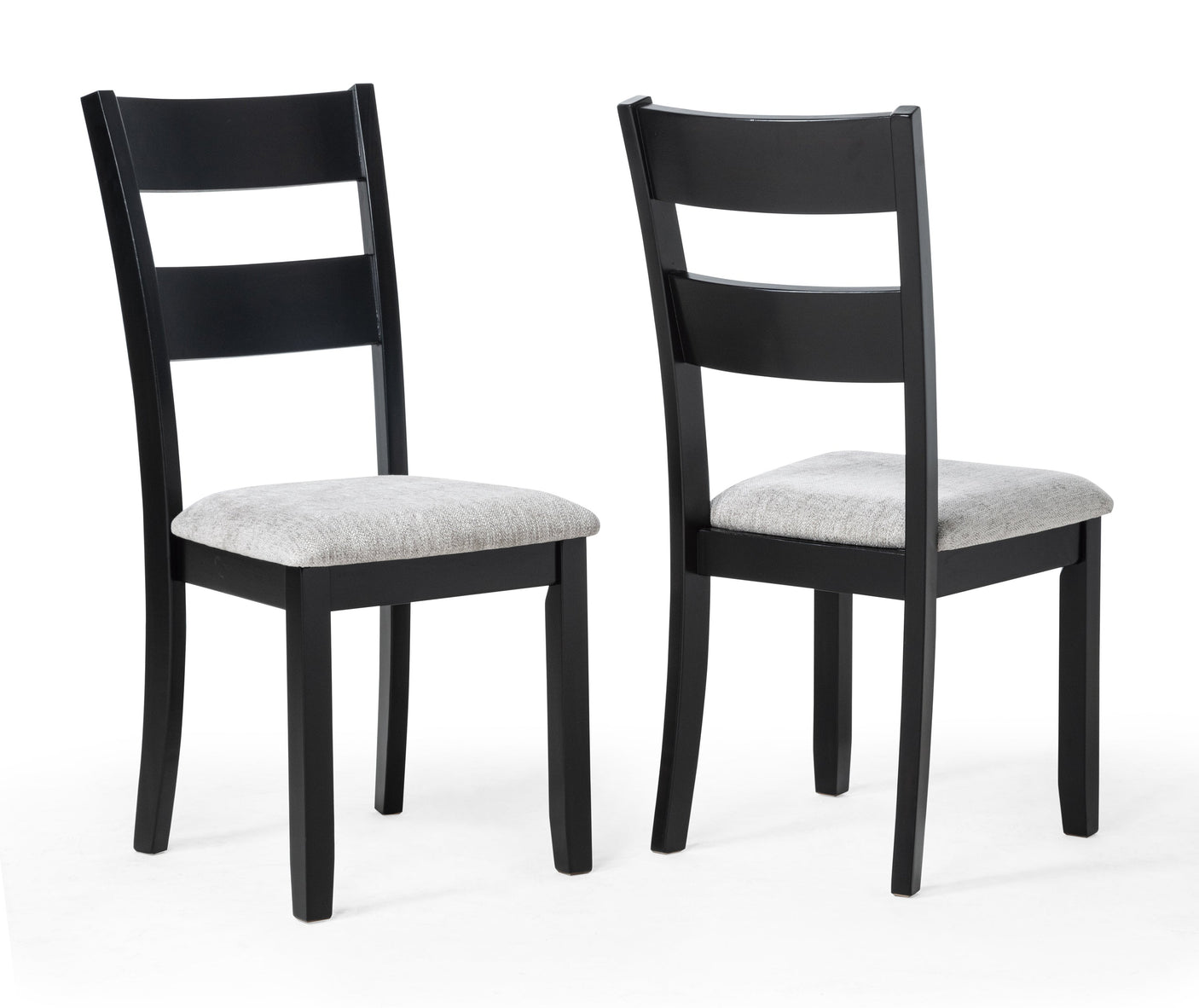 Lester 6-Pk Dining W/Bench L.Grey
