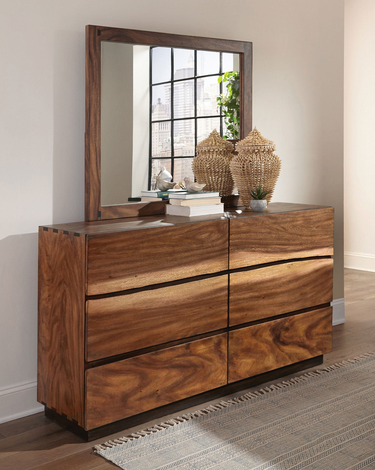 Winslow Dresser with Mirrors