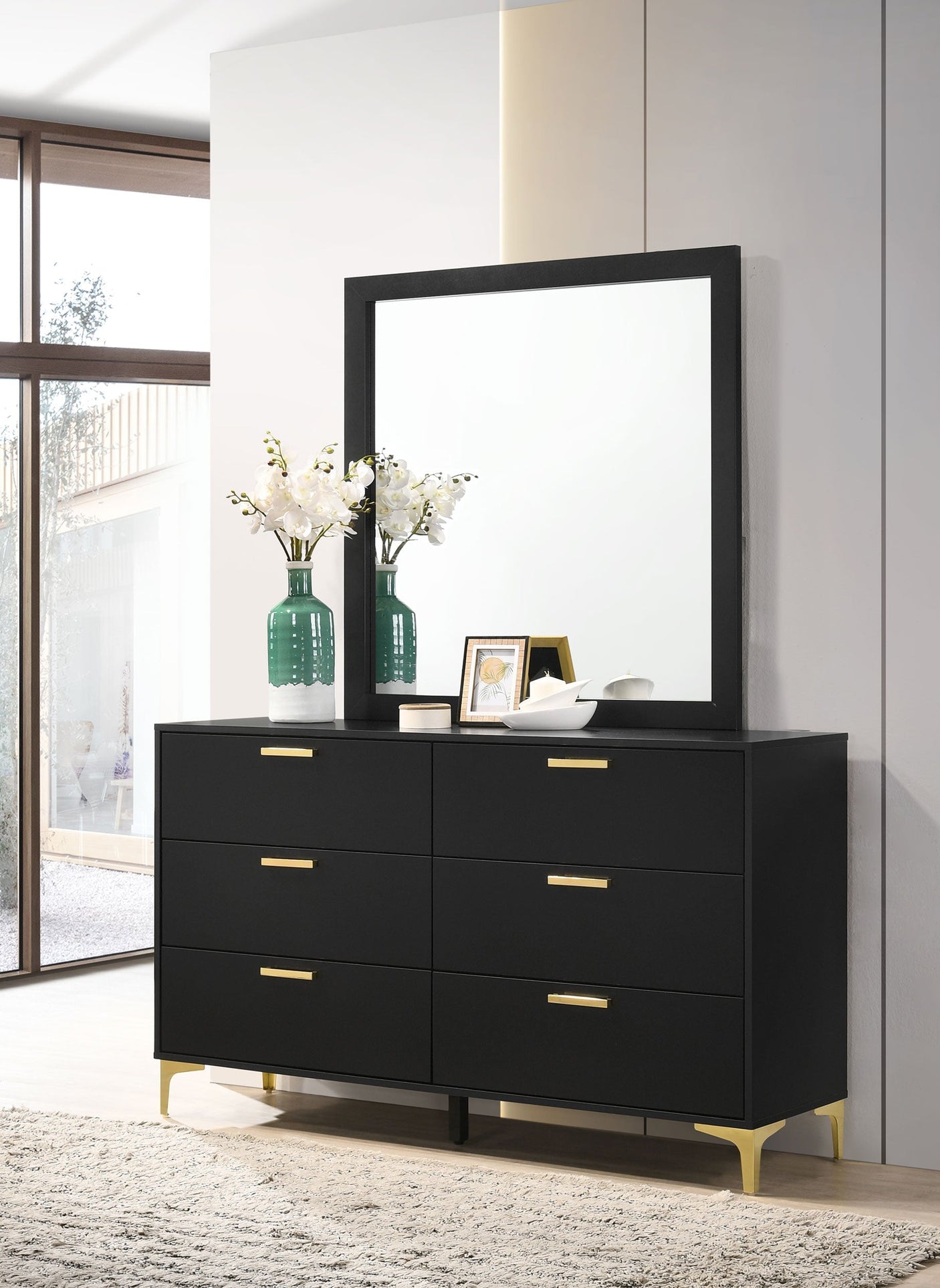 Kendall Dresser with Mirrors