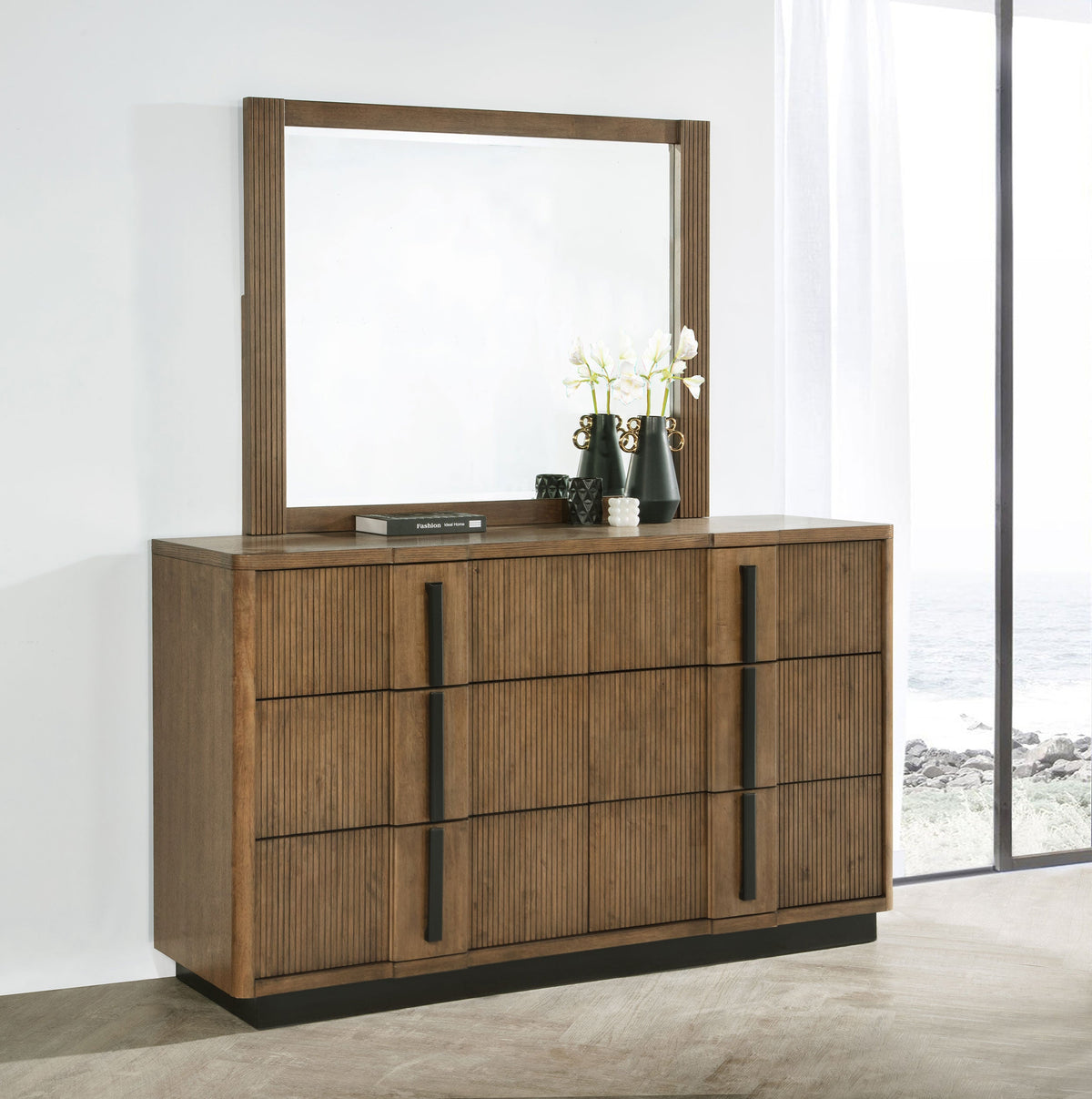 Terrace Dresser with Mirrors