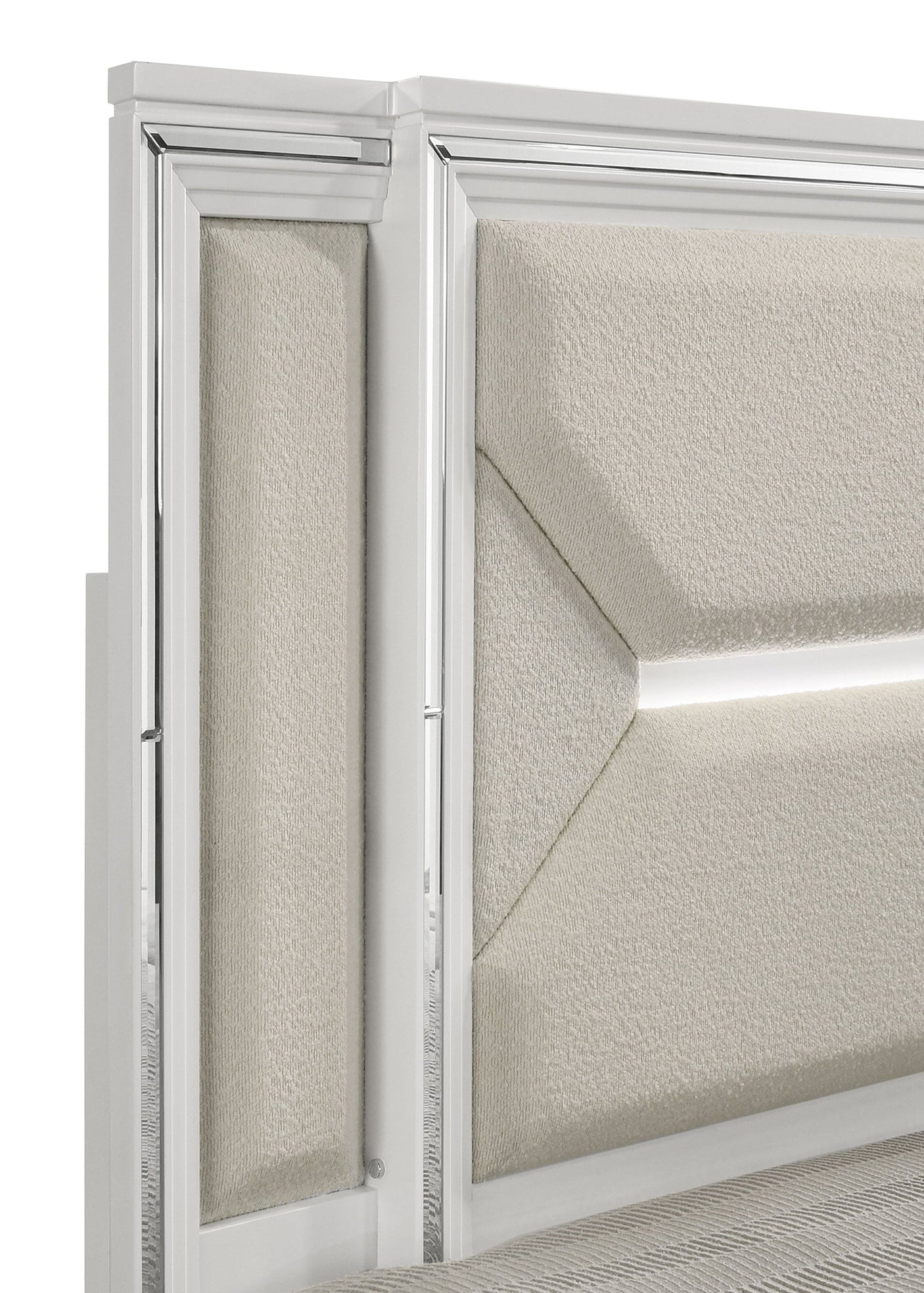 Marmore 64-inch Panel Bed LED Headboard