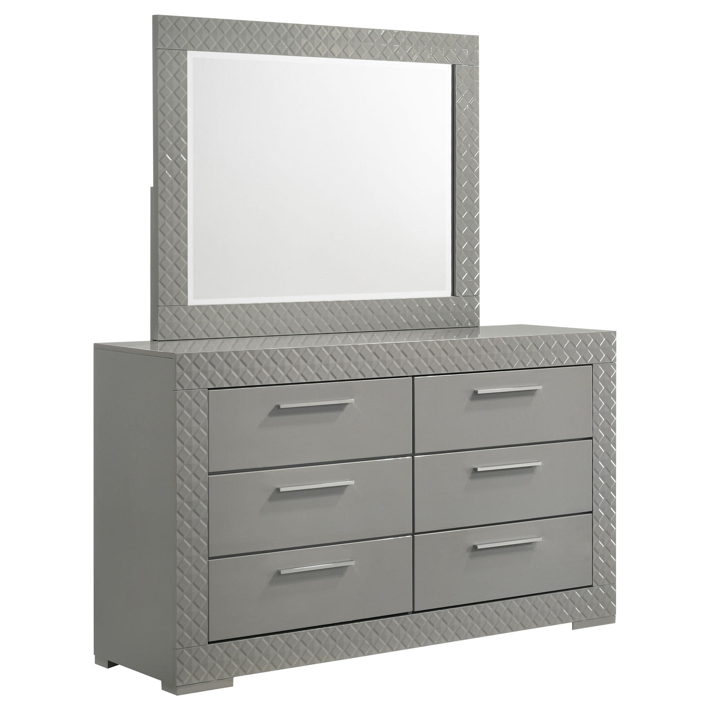 Ives 6-Drawer Dresser and Mirror