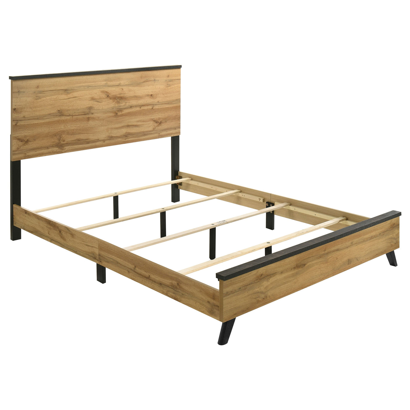 Kaywood 52-Inch Panel Bed Natural Pine