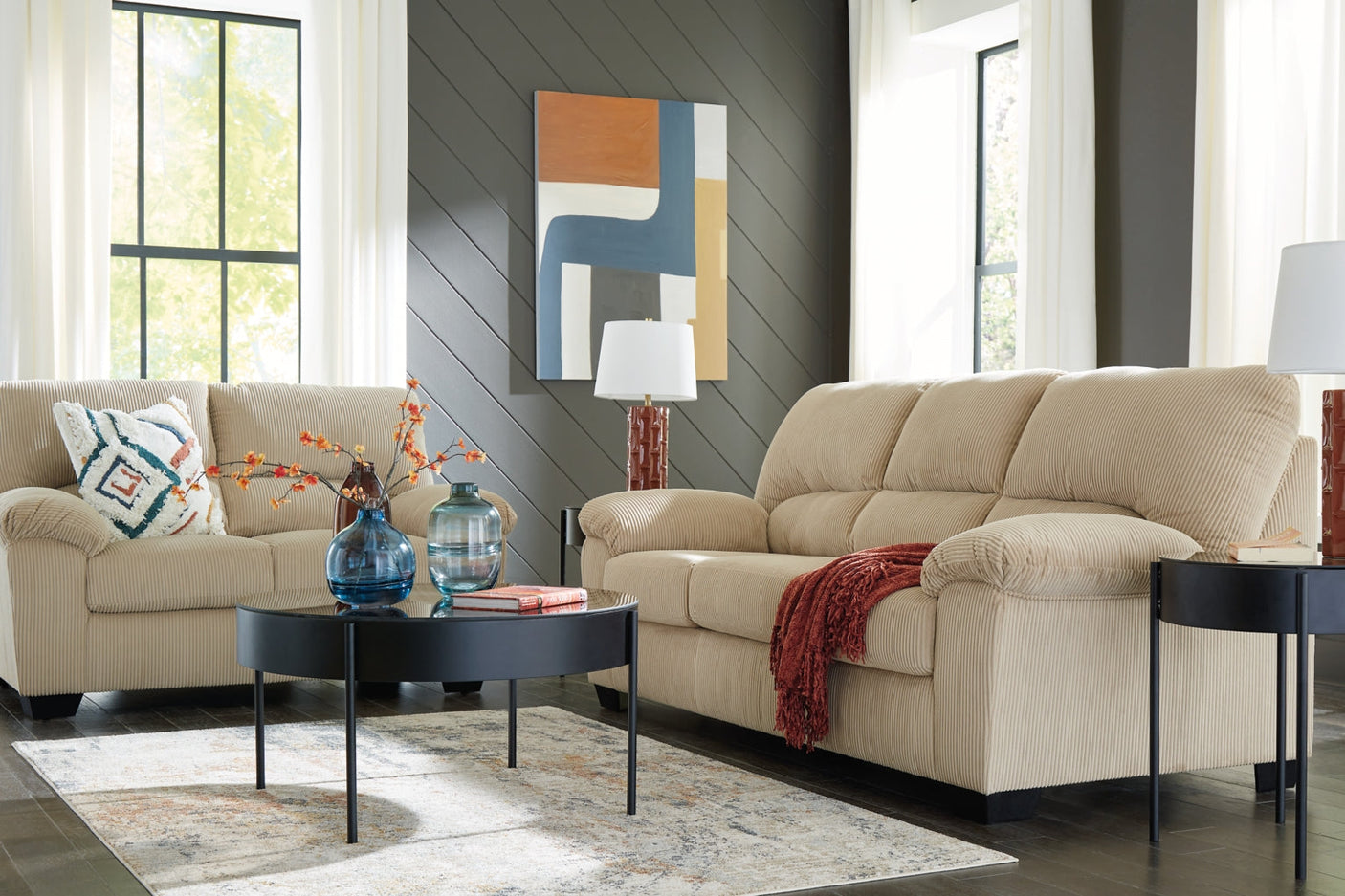 SimpleJoy Stationary Sofa Sets