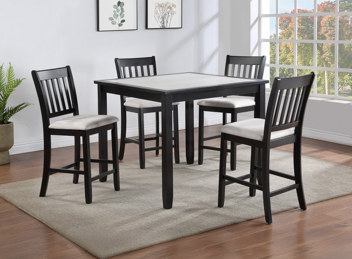 Salvador 5-Pk Counter Height Set