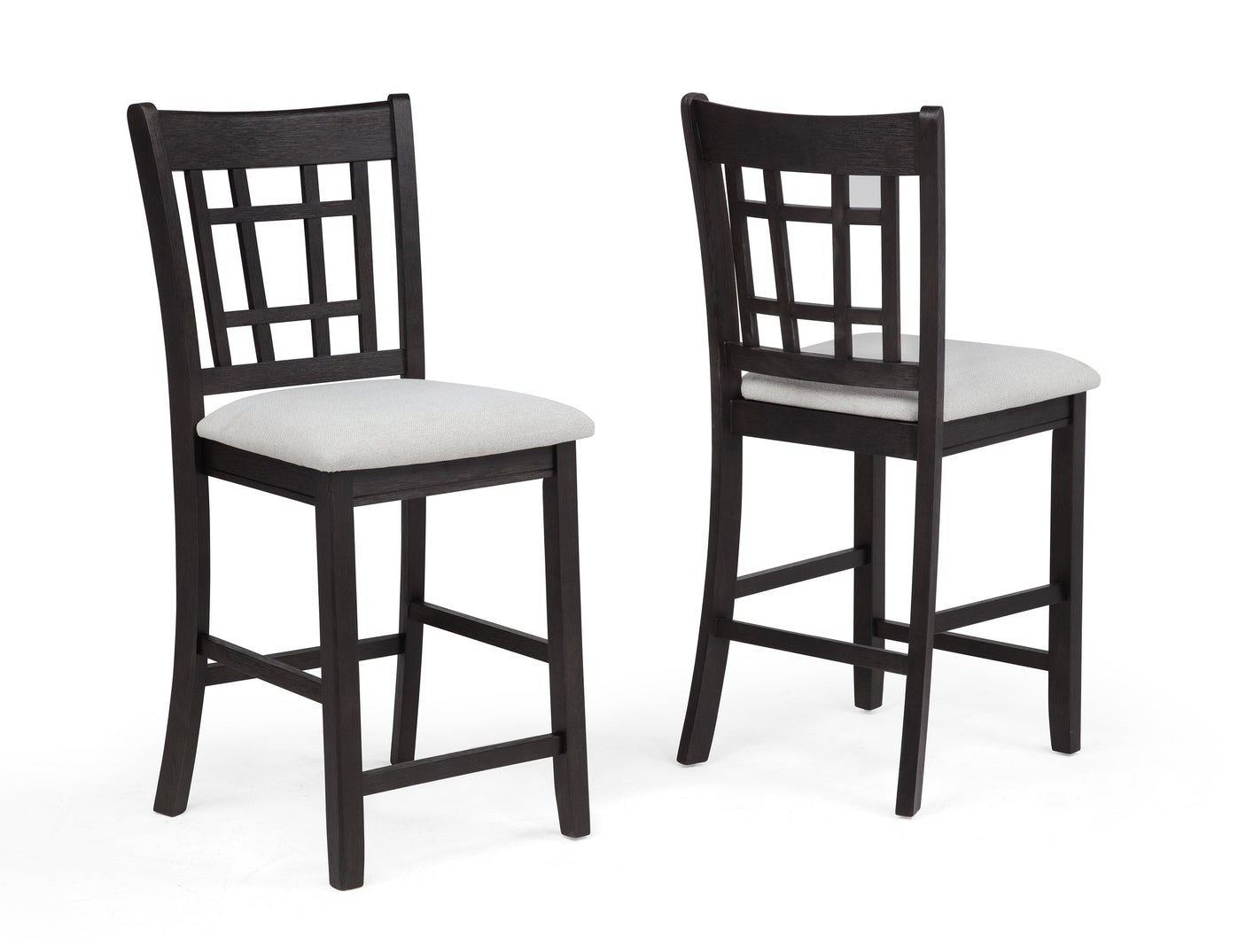 Hartwell Counter Height Chair Charcoal Black