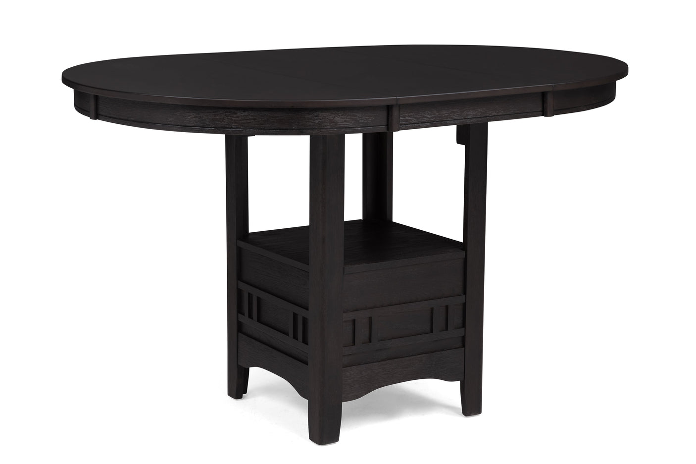 Hartwell Counter Height Table Charcoal Black