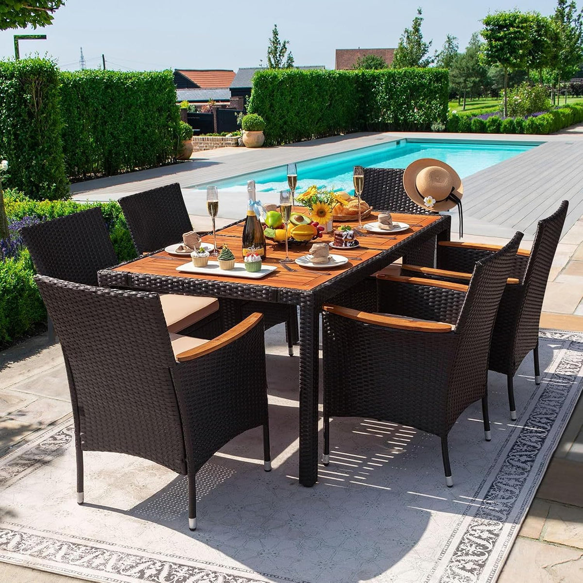 Ron Patio Dining Set