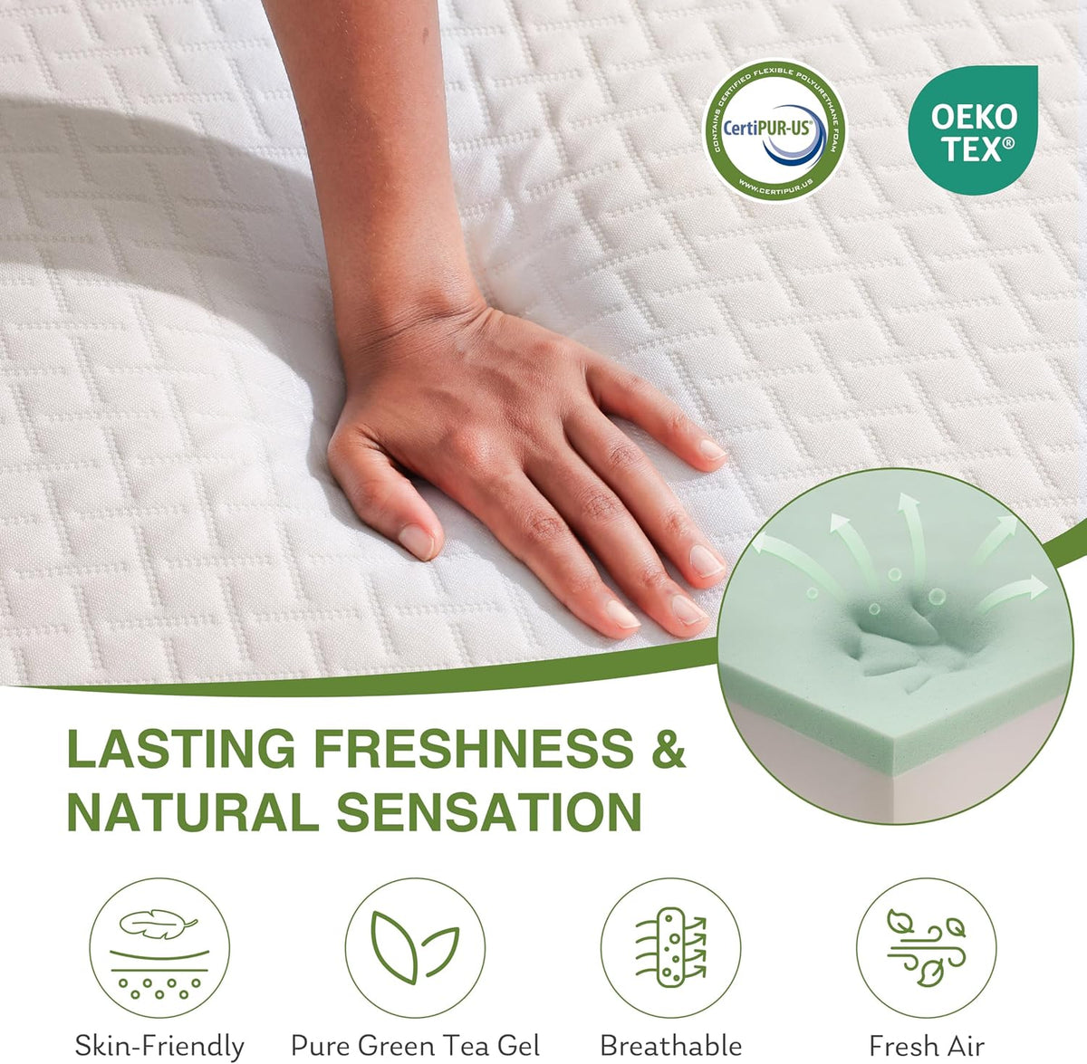 Zaylen Memory Foam Mattress – Medium Firm