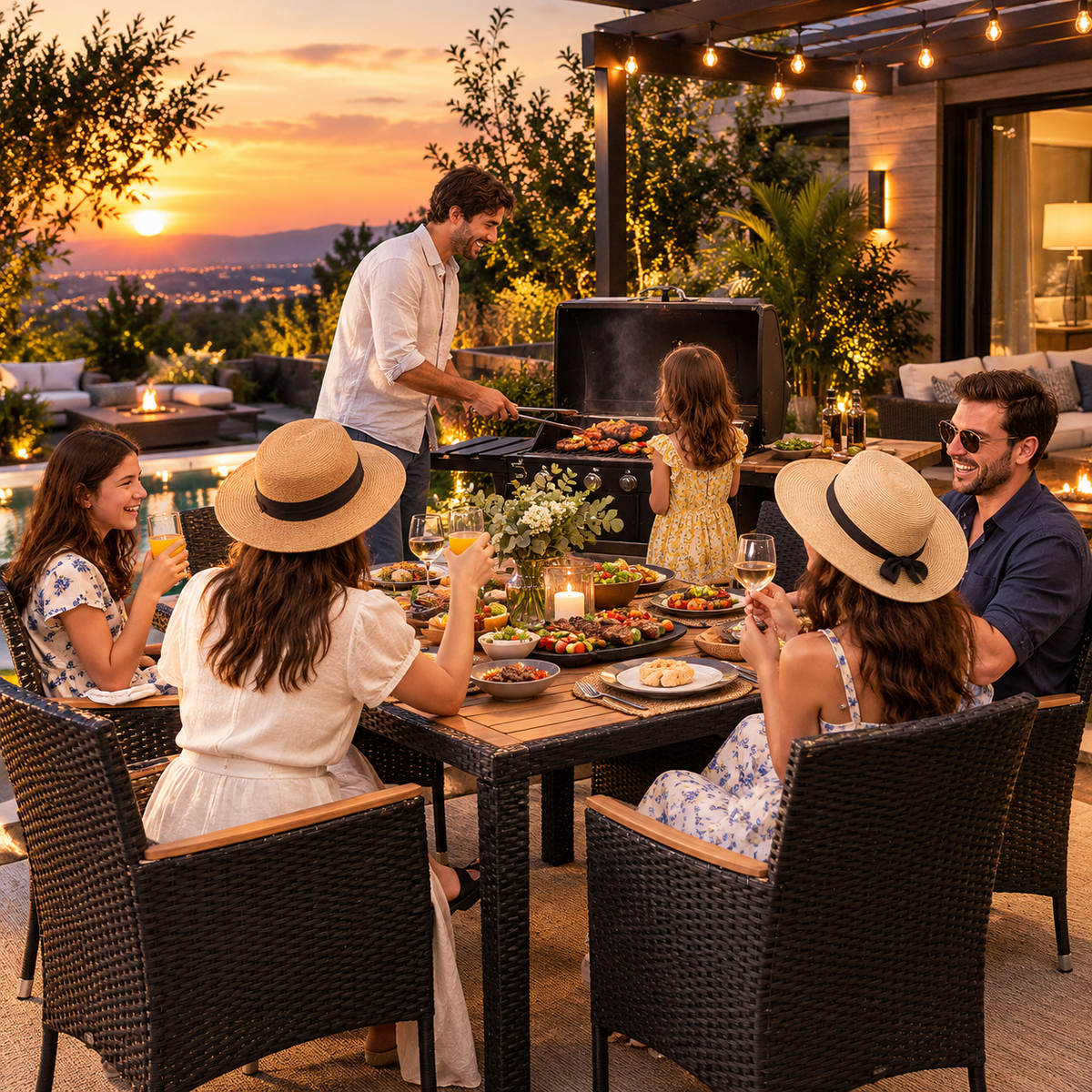 Ron Patio Dining Set
