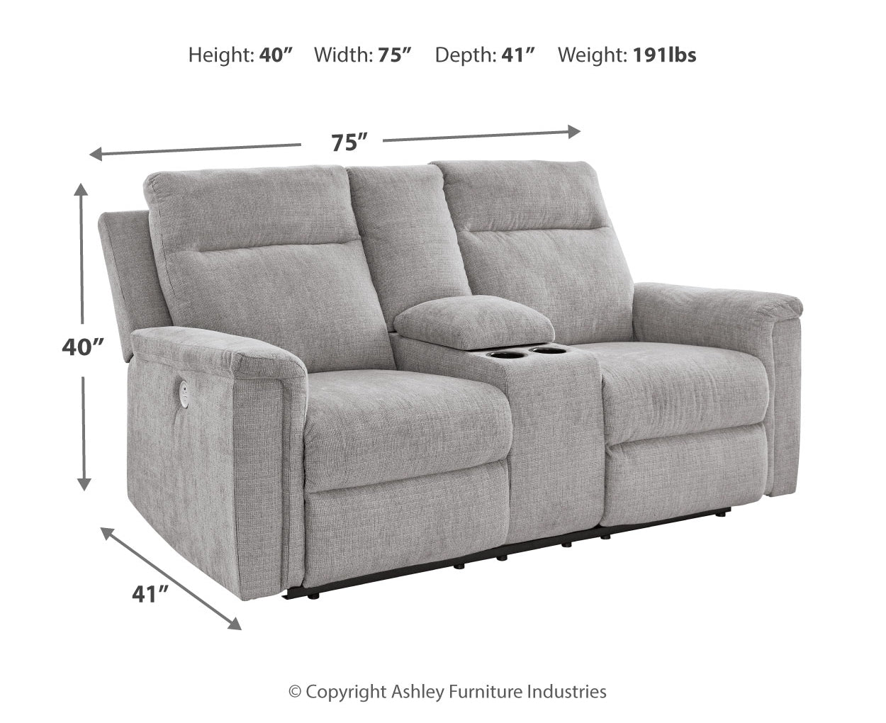 Barnsana Reclining Loveseats