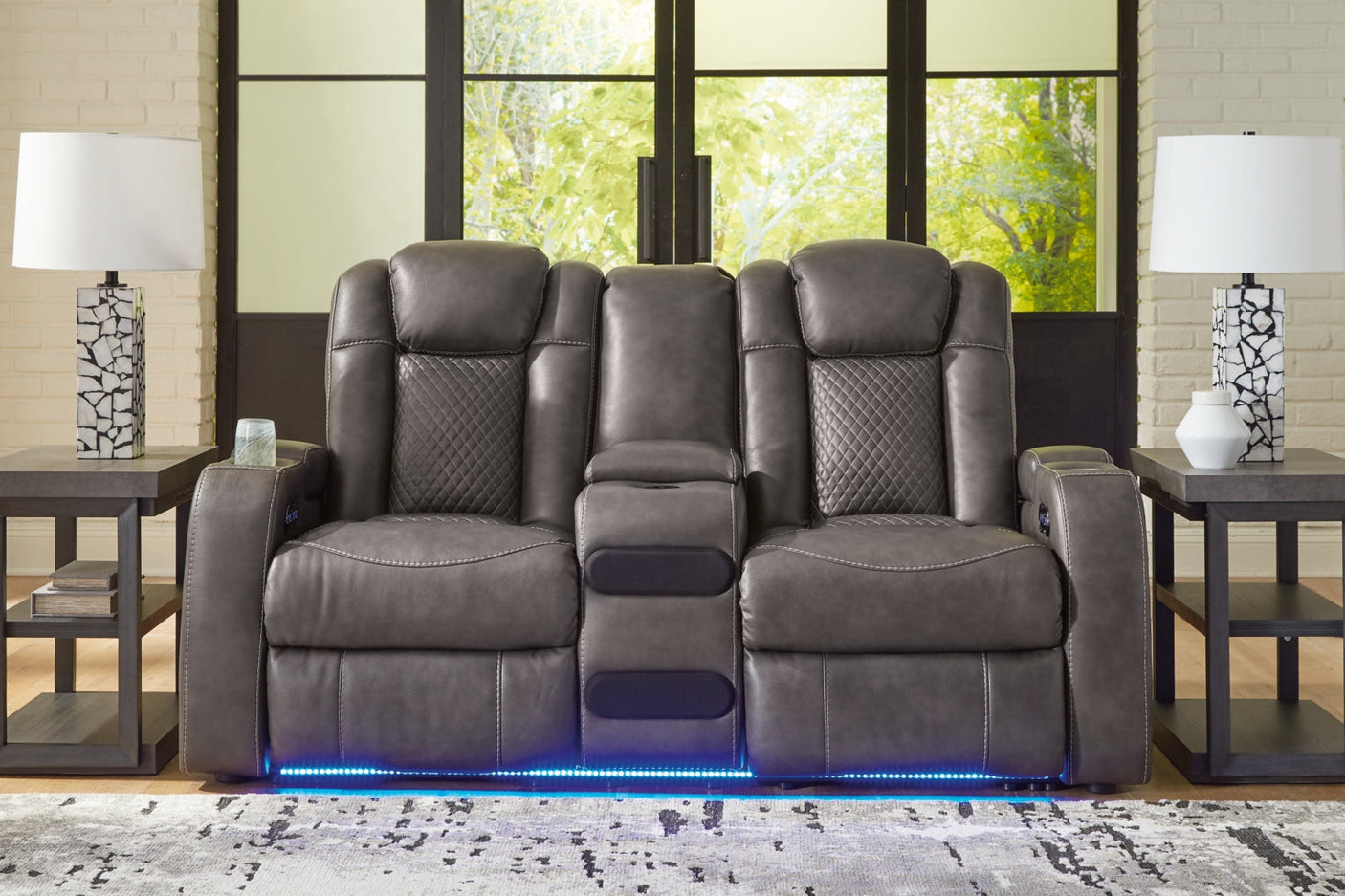 Fyne-Dyme Reclining Loveseats
