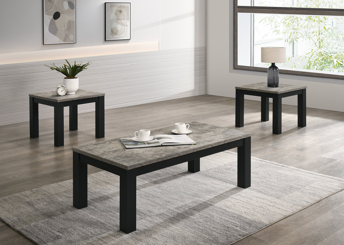 Theo 3Pk Cocktail Occasional Table Collection
