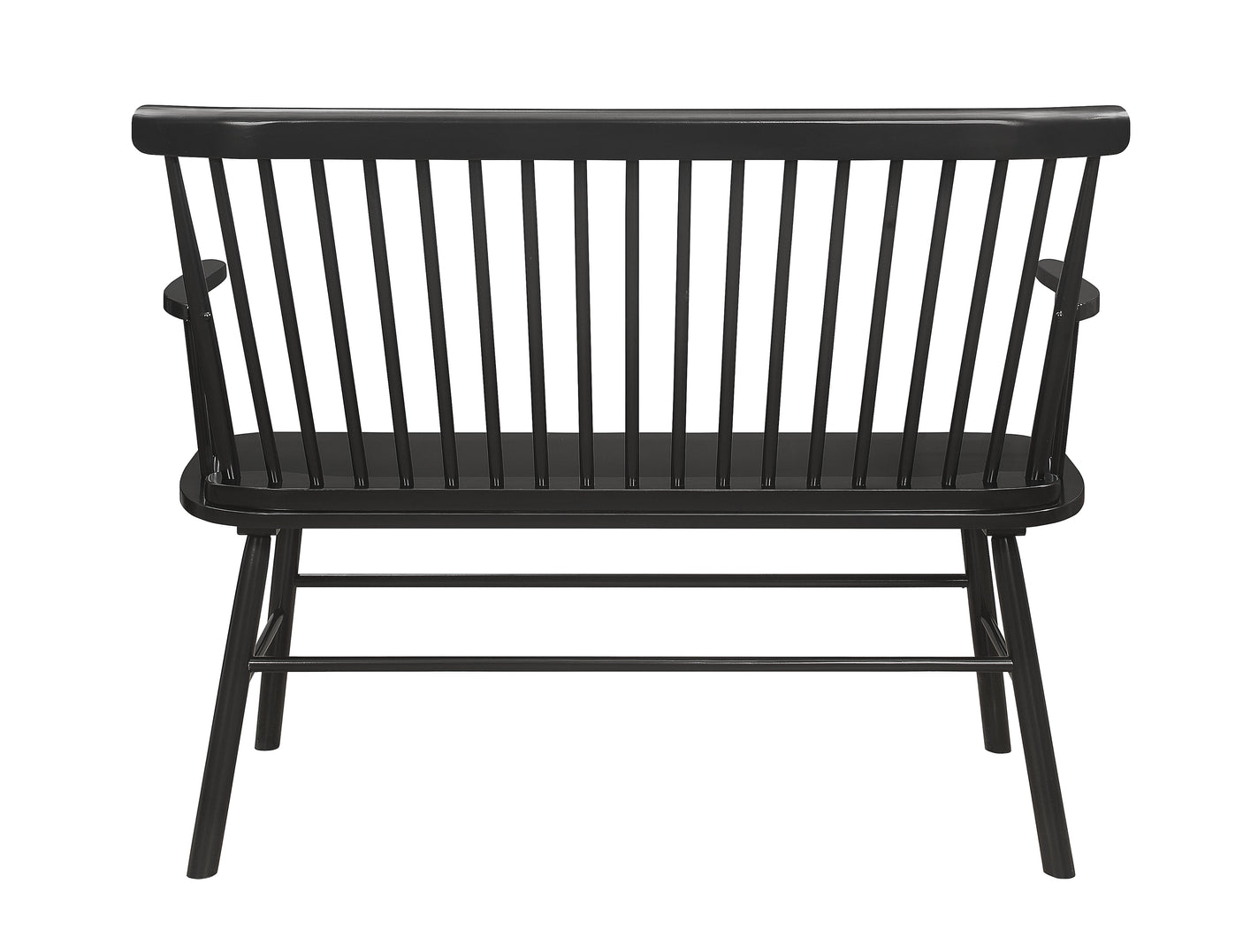 Jerimiah Spindleback Bench Black