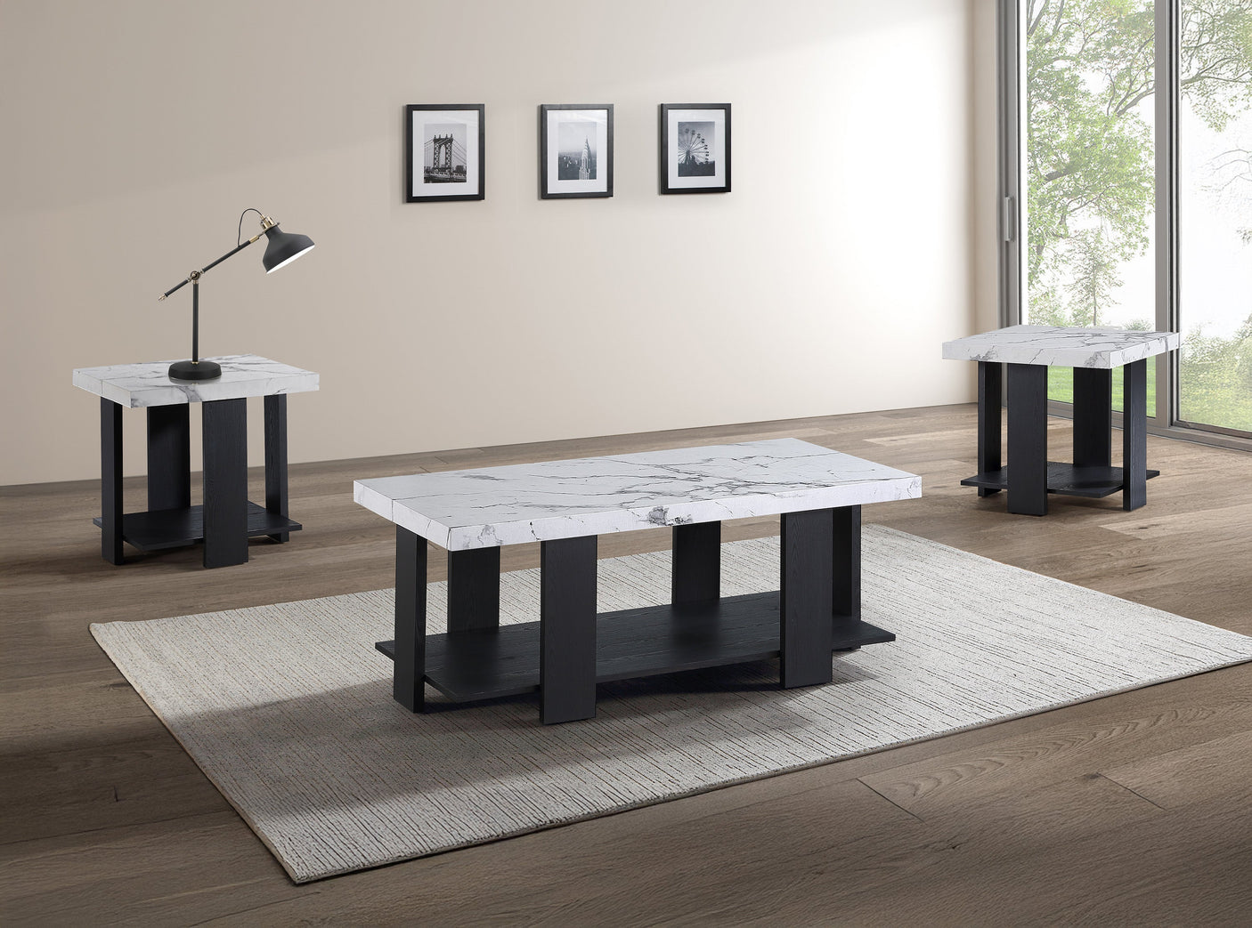 Boris 3-Pk Cocktail Occasional Table Collection