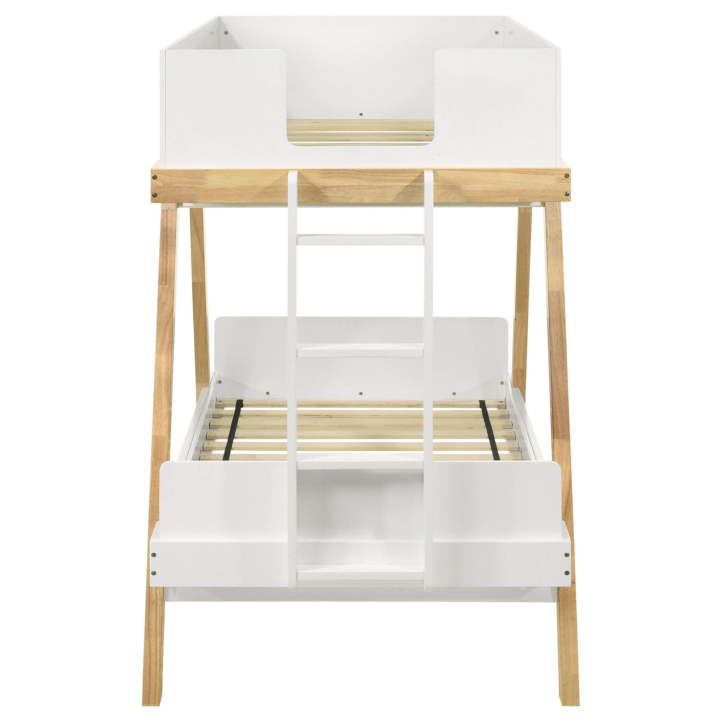 Frankie Wood Twin Over Twin Bunk Bed