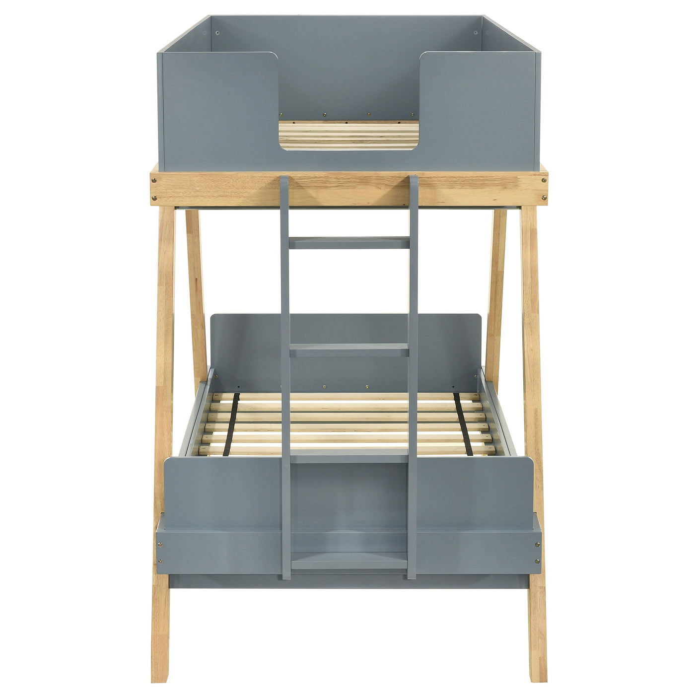 Frankie Wood Twin Over Twin Bunk Bed