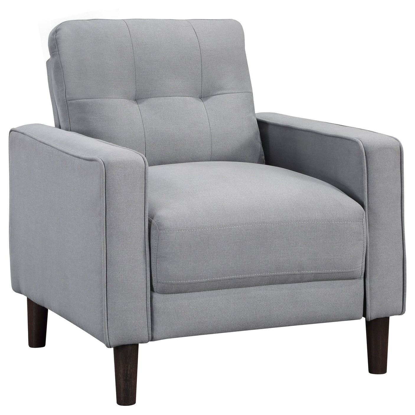 Bowen Upholstered Track Arm Tufted Accent Chair