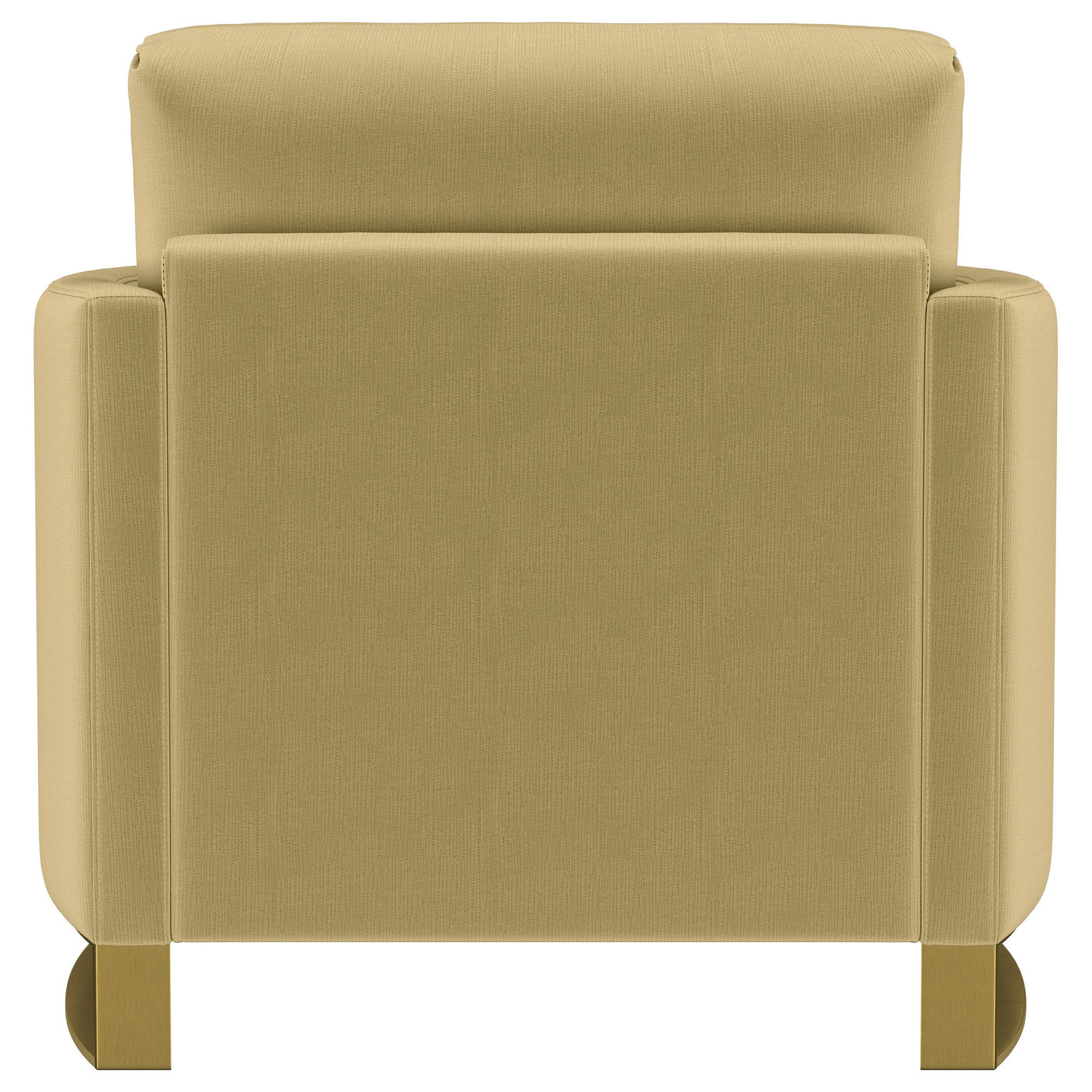 Corliss Upholstered Curved Track Arm Chair