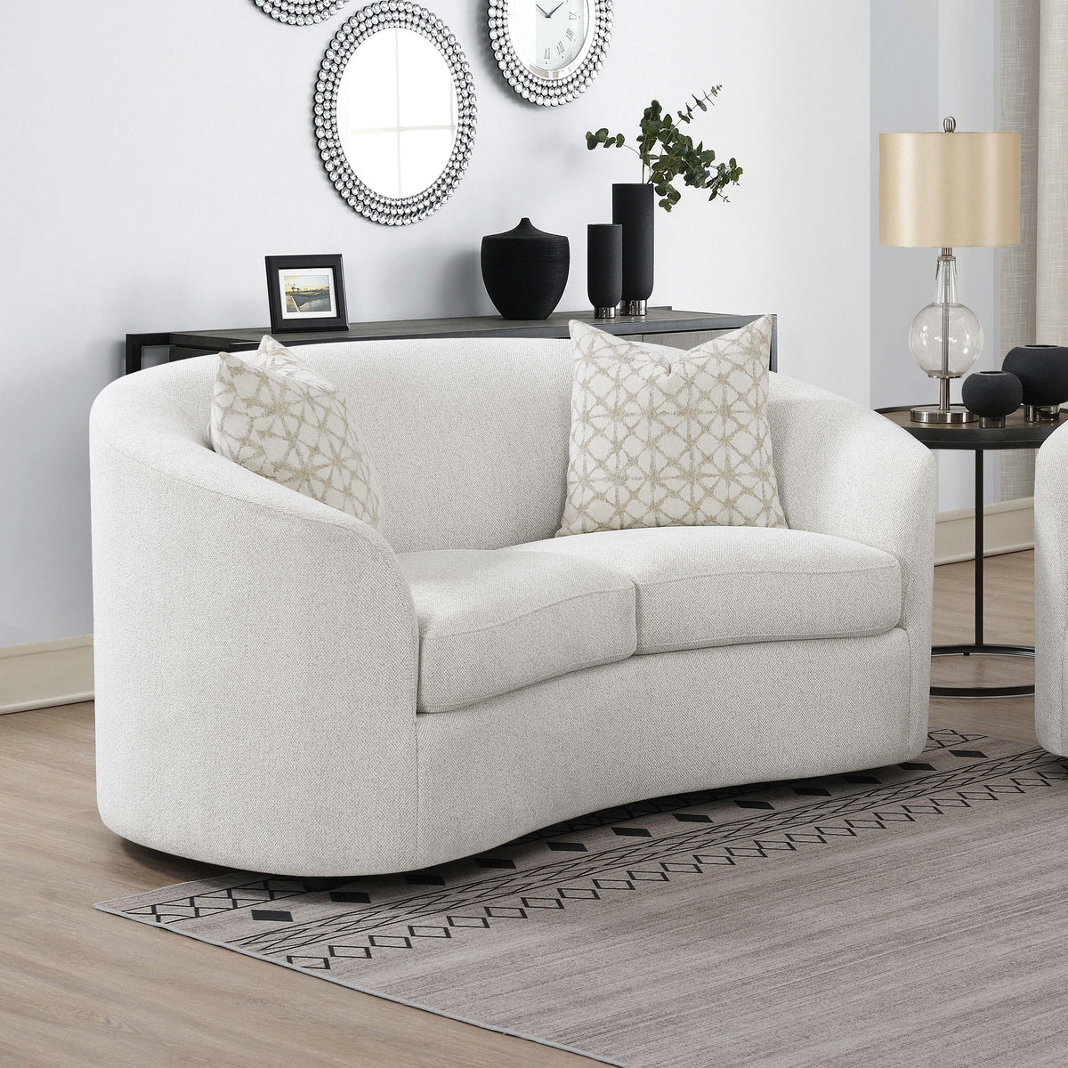 Rainn Stationary Loveseats